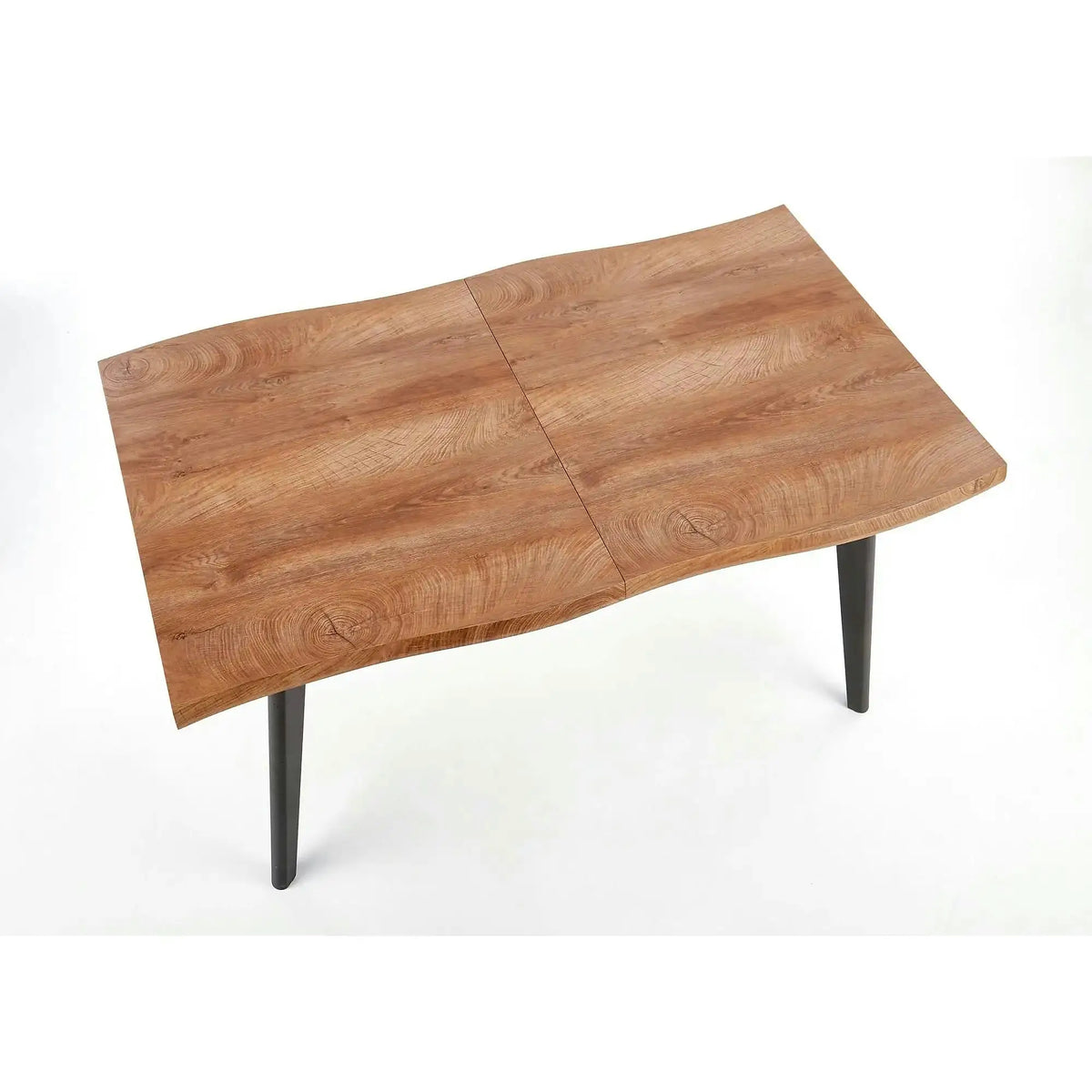 Masa extensibila bucatarie DICKSON, stejar natural, 120-180x80x75 cm