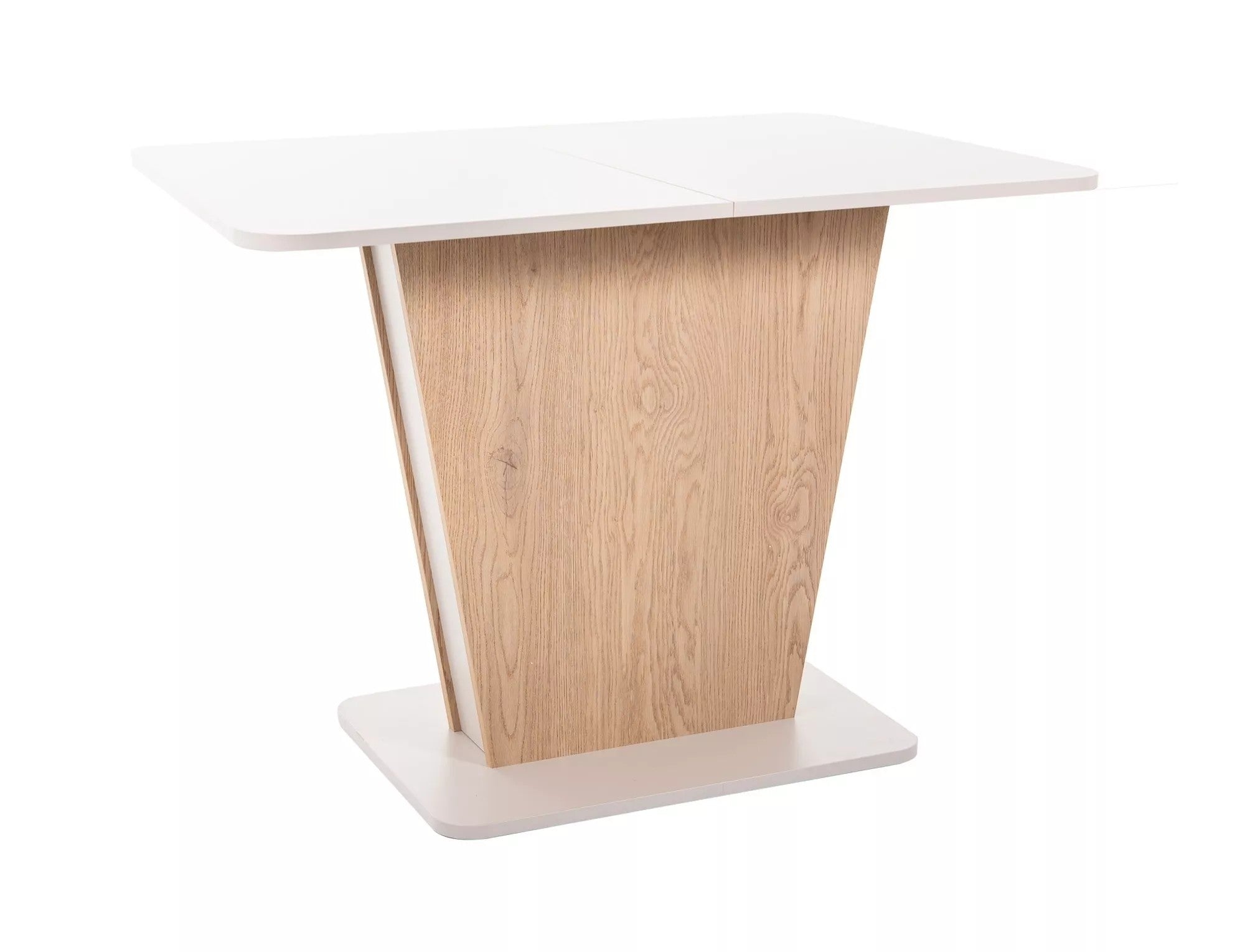 Masa extensibila CALIPSO, casmir/stejar, PAL laminat, 110/145x68x76 cm