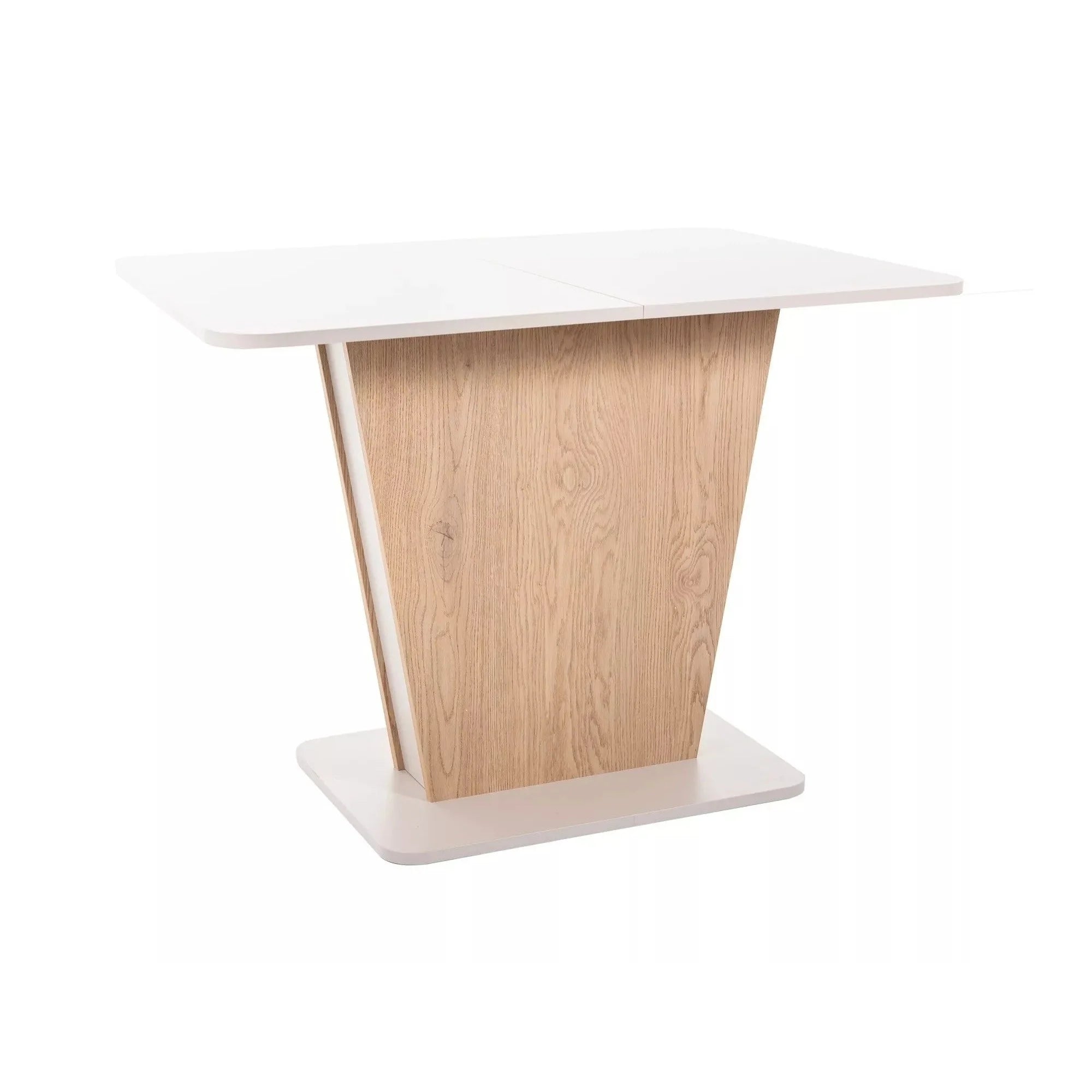 Masa extensibila CALIPSO, casmir/stejar, PAL laminat, 110/145x68x76 cm