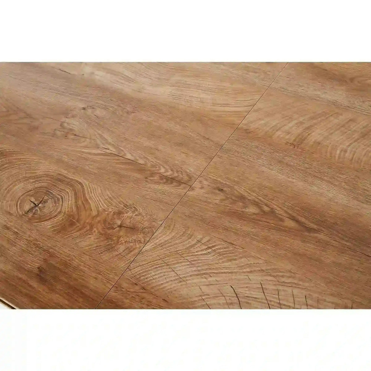 Masa extensibila CAMBELL, negru/stejar, 140/180x80x74 cm