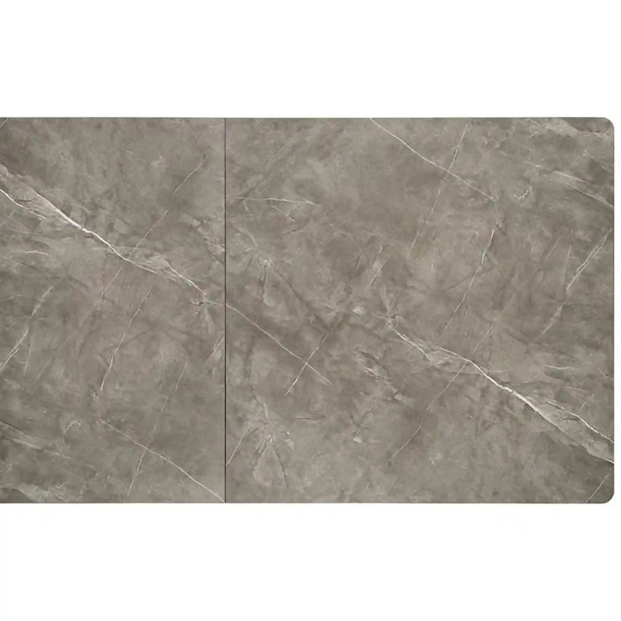 Masa extensibila CHARLES, gri/negru, 180/260x90x76 cm