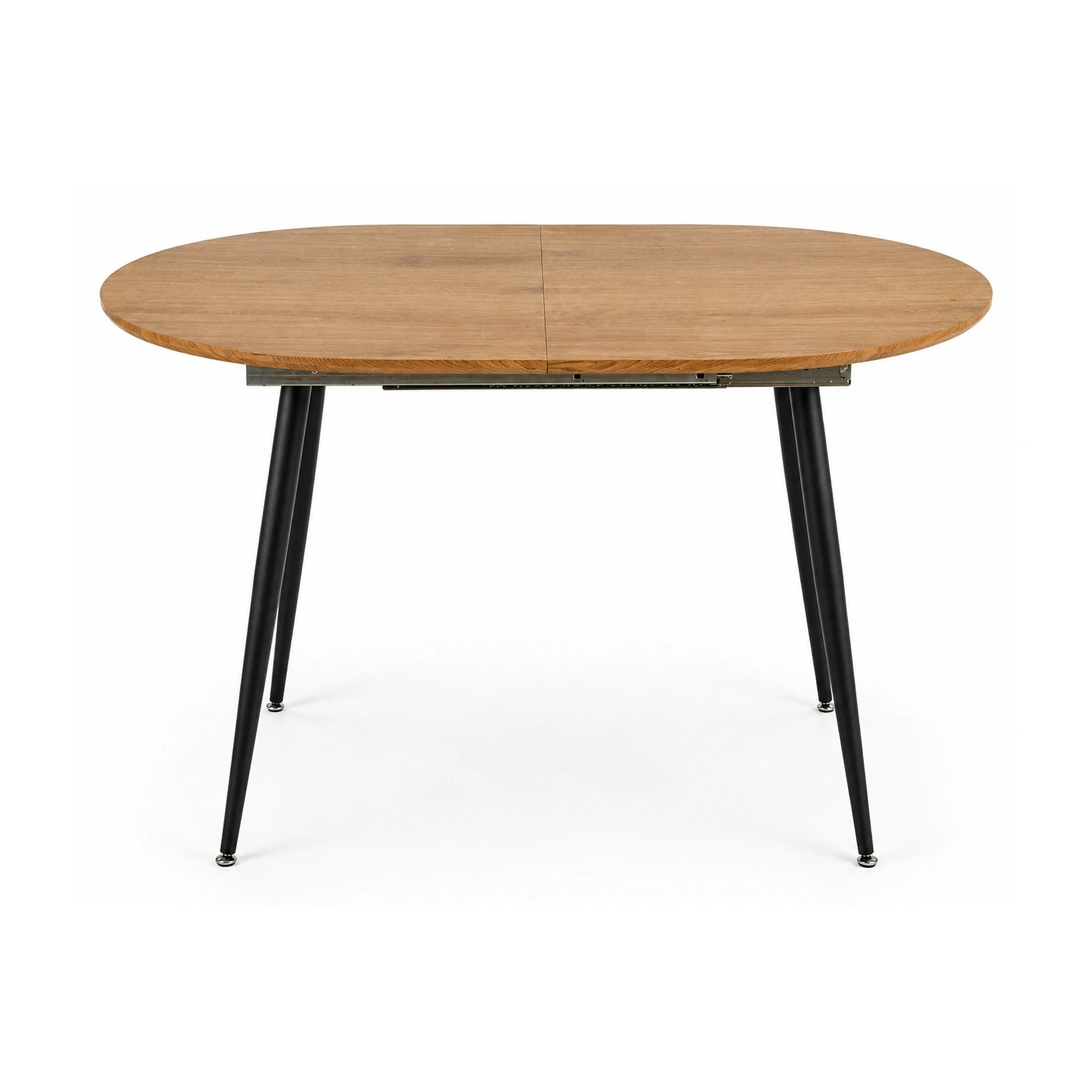 Masa extensibila COLORADO, stejar auriu/negru, 120/160x80x74 cm
