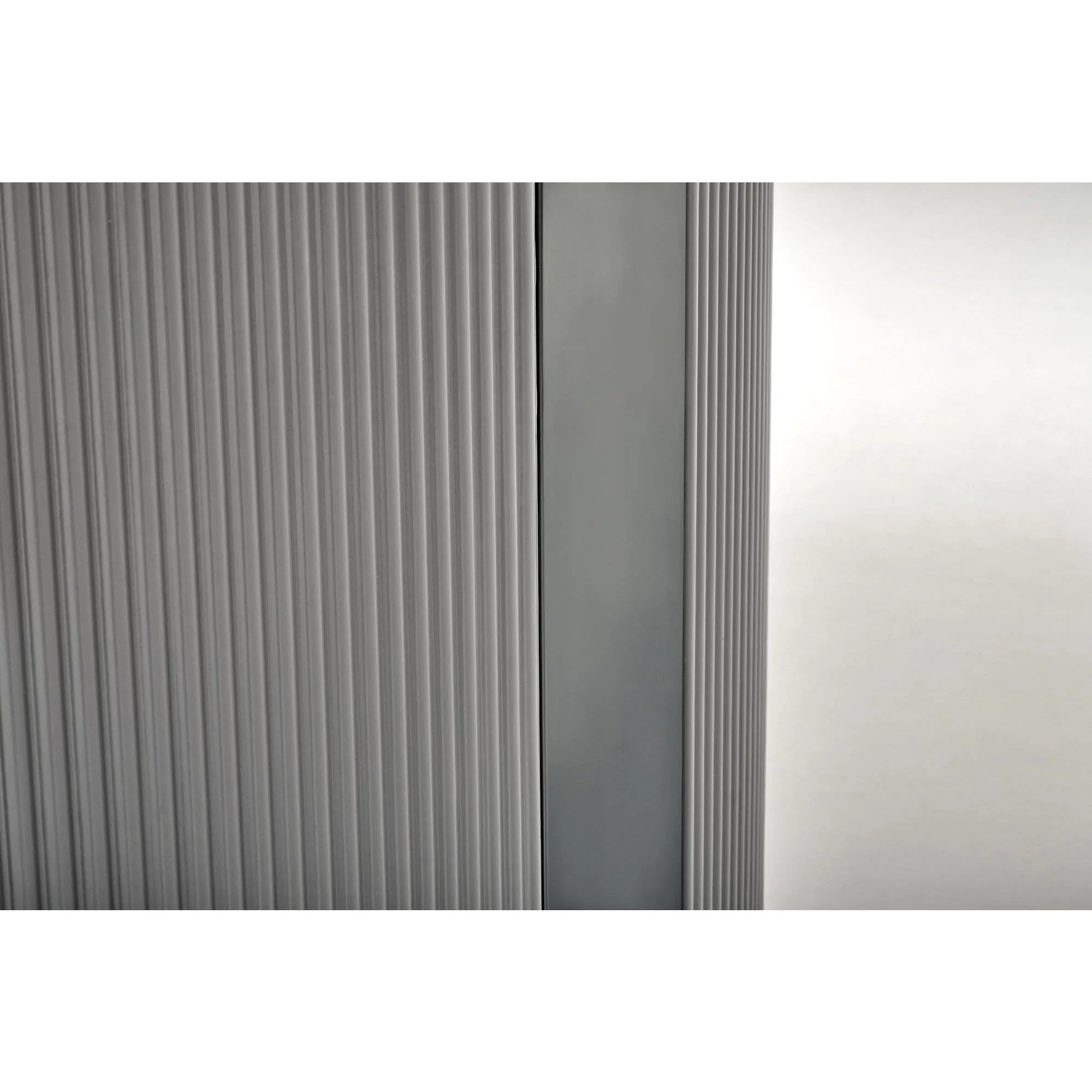 Masa extensibila DANCAN, alb/gri, 160-220x90x76 cm
