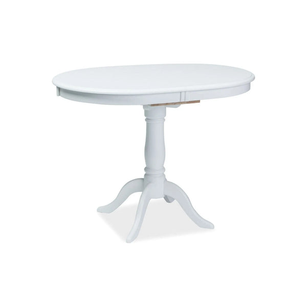 Masa extensibila DELLO, alb, 100/129x70x75 cm