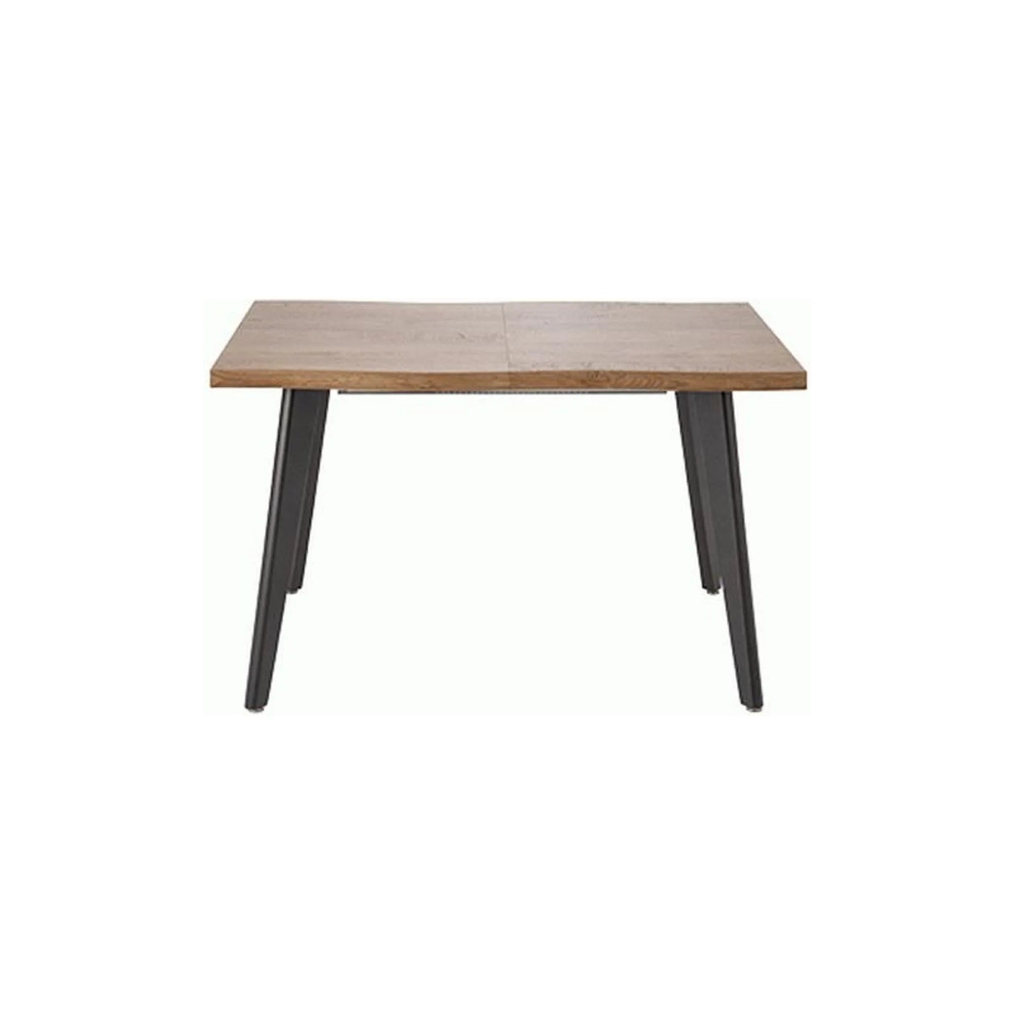 Masa extensibila DICKSON, stejar miere/negru, 150/210x90x75 cm