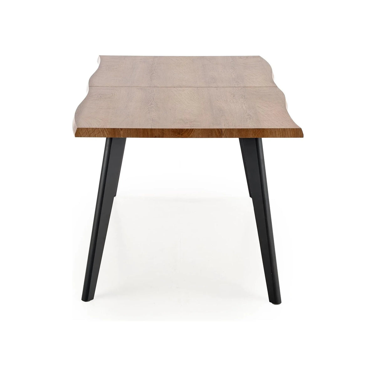 Masa extensibila bucatarie DICKSON, stejar natural, 120-180x80x75 cm