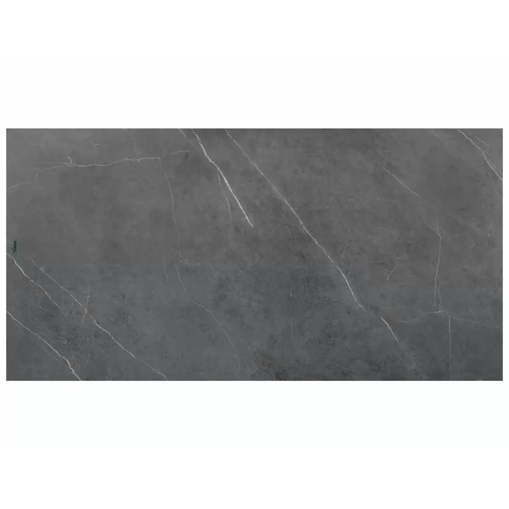 Masa sticla securizata DOLCE, gri mat/nuc, 180-240x95x76 cm