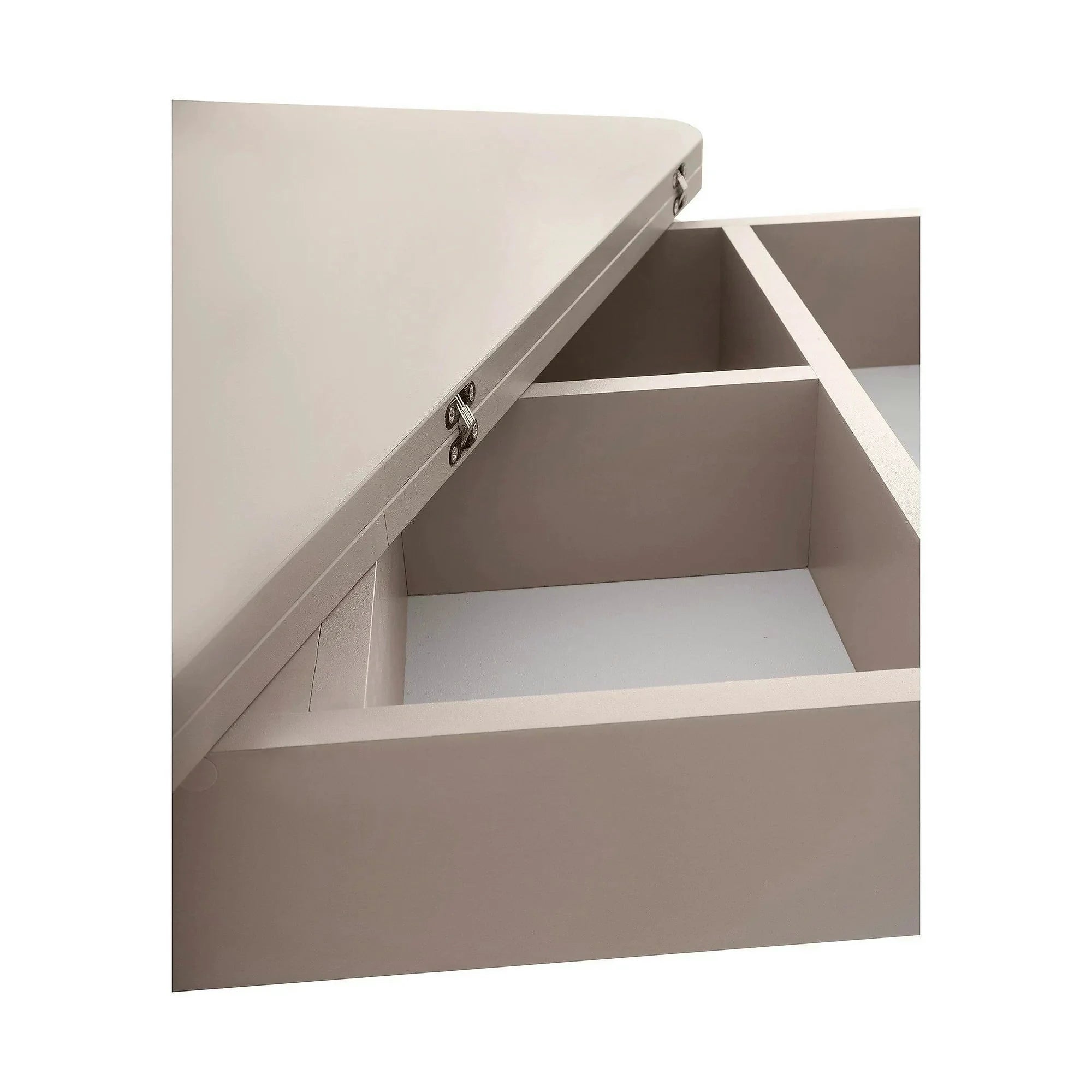 Masa extensibila DOLUNAY 1285, bej, PAL melaminat, 100/120x60/100x75 cm