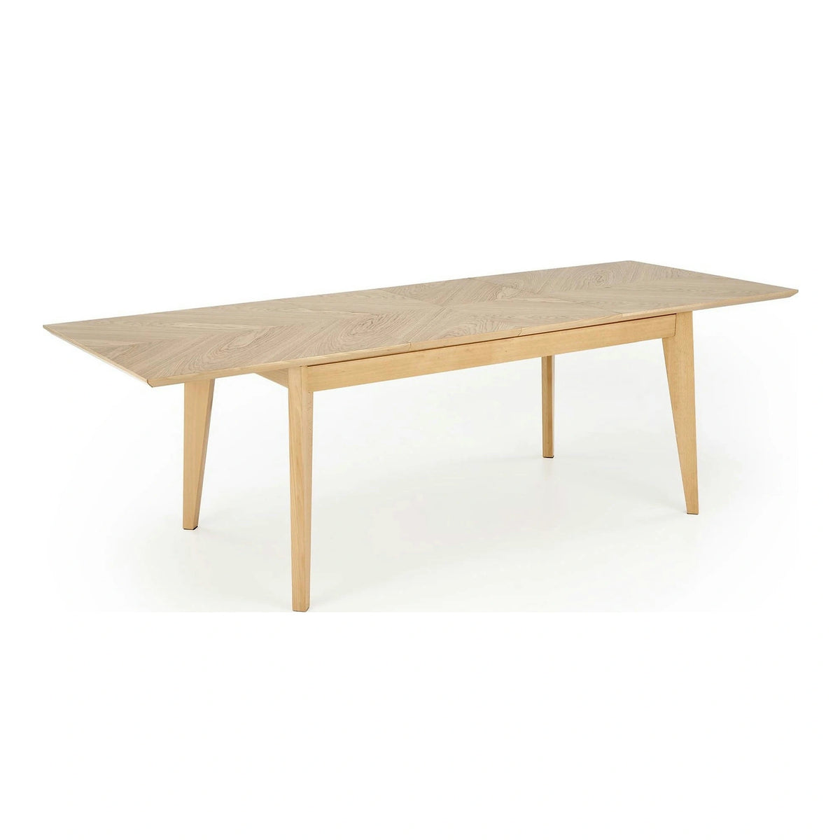 Masa extensibila EDMONDO, stejar, PAL laminat/furnir, 160/240x90x75 cm