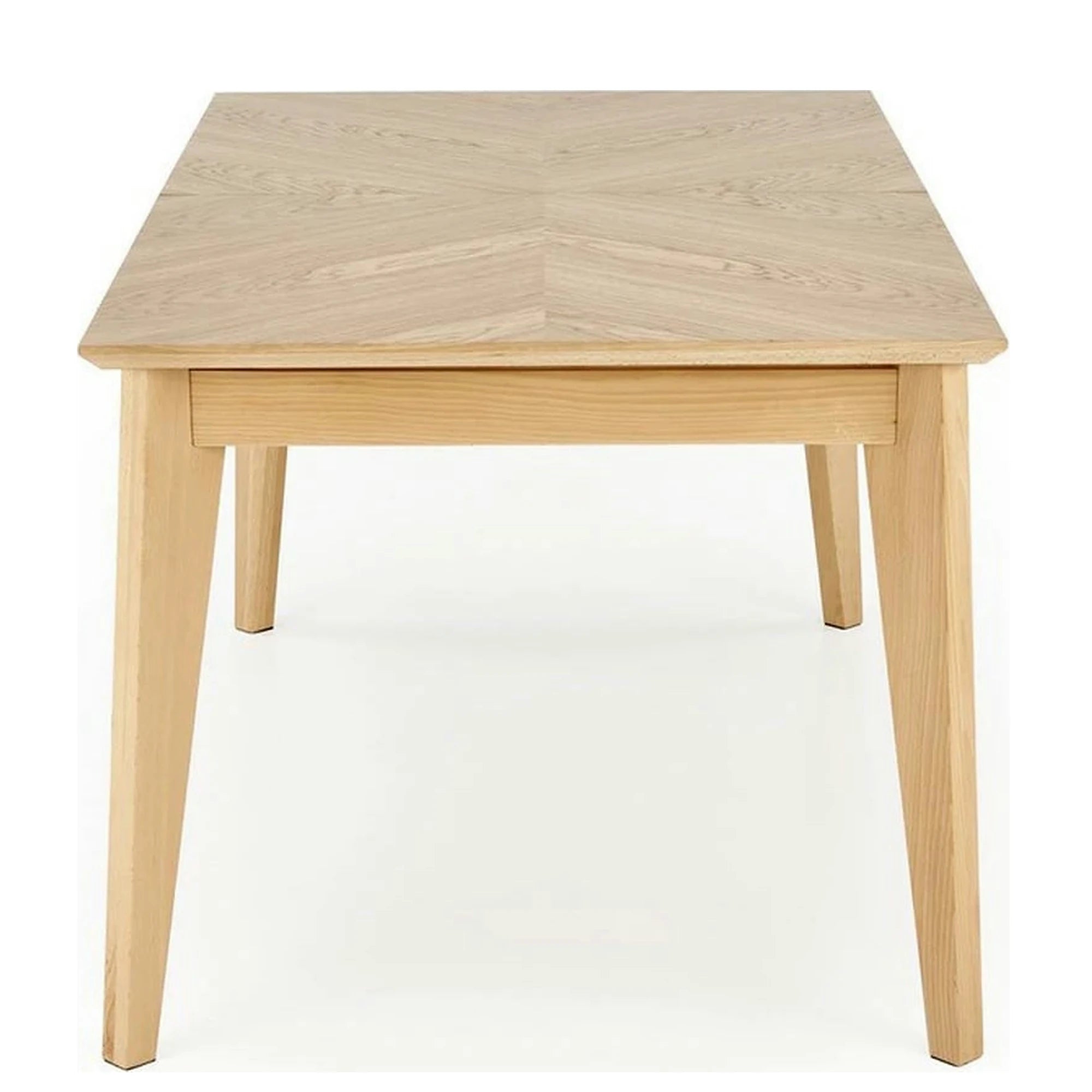 Masa extensibila EDMONDO, stejar, PAL laminat/furnir, 160/240x90x75 cm
