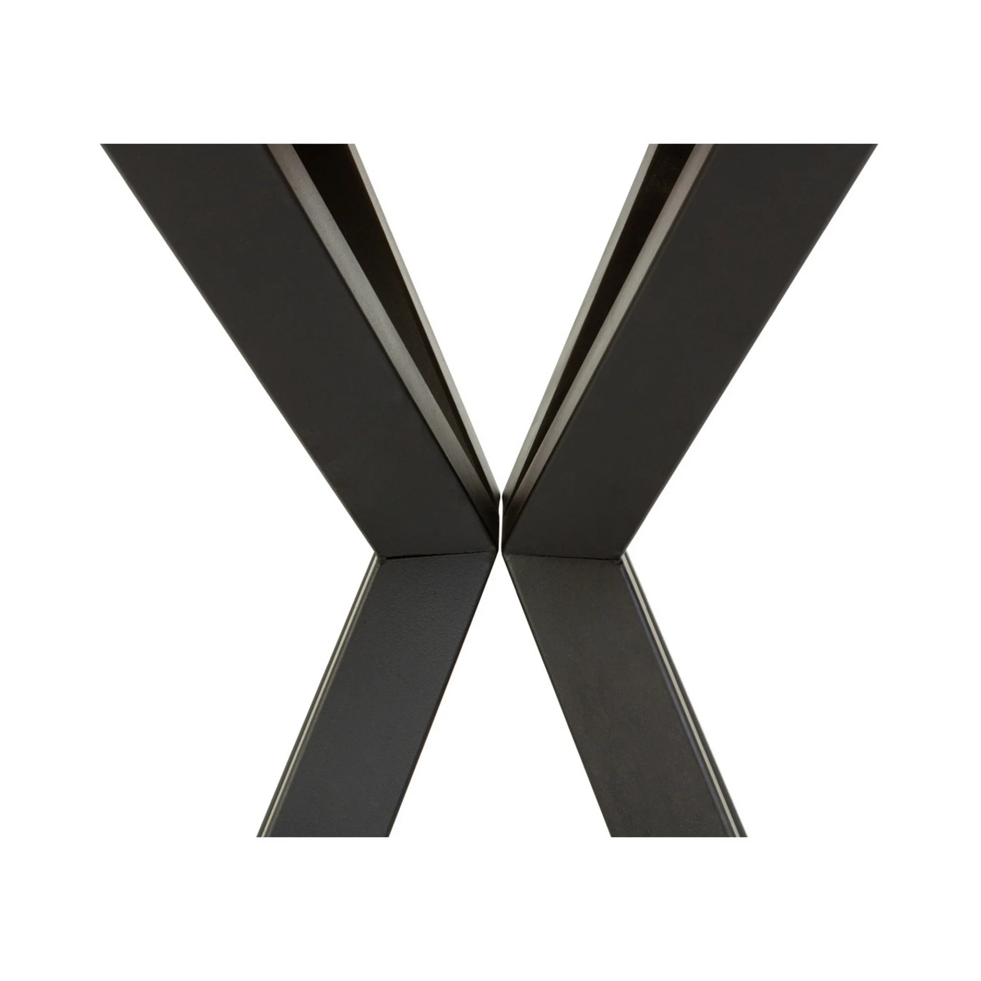 Masa extensibila ELAND, stejar artisan/negru, PAL laminat/metal, 100/200x100x76 cm