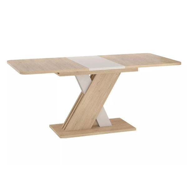 Masa extensibila EXEL, stejar/casmir, PAL laminat, 140/180x85x76 cm