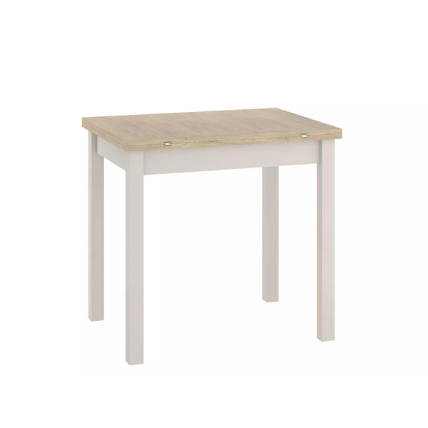 Masa extensibila FLIP, stejar/casmir, PAL laminat, 60/120x80x78 cm