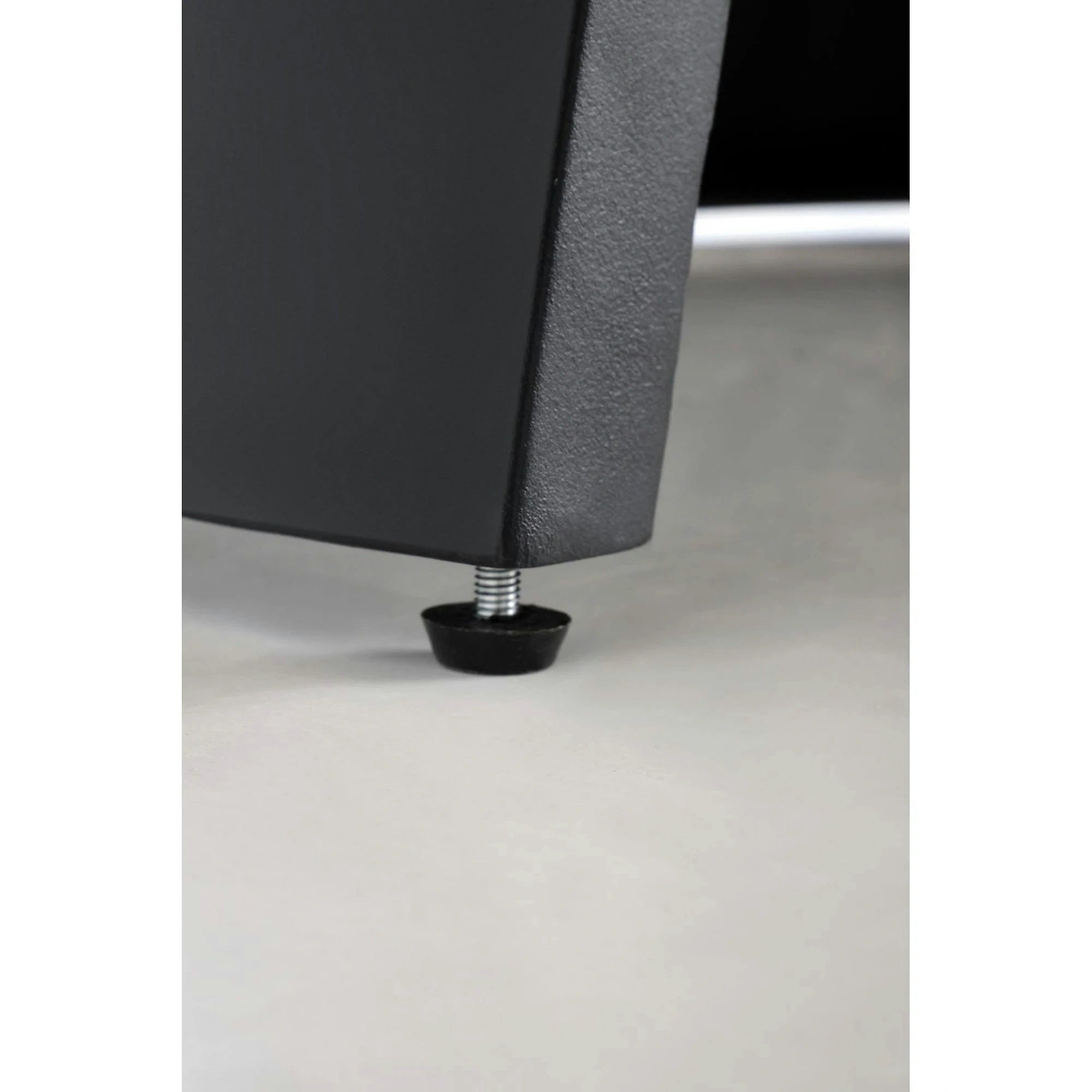 Masa extensibila GIACOMO, stejar/negru, 180/240x100x76 cm