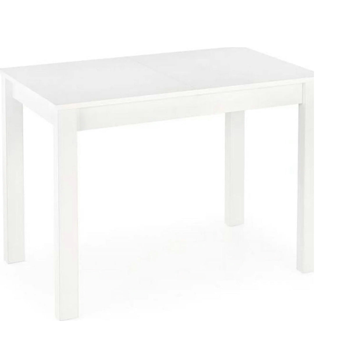 Masa extensibila GINO, alb, PAL furniruit, 100/138x60x75 cm
