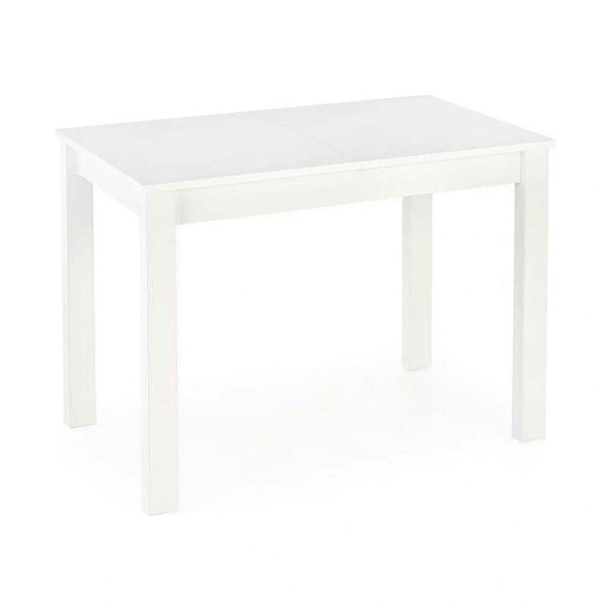 Masa extensibila GINO, alb, PAL furniruit, 100/138x60x75 cm