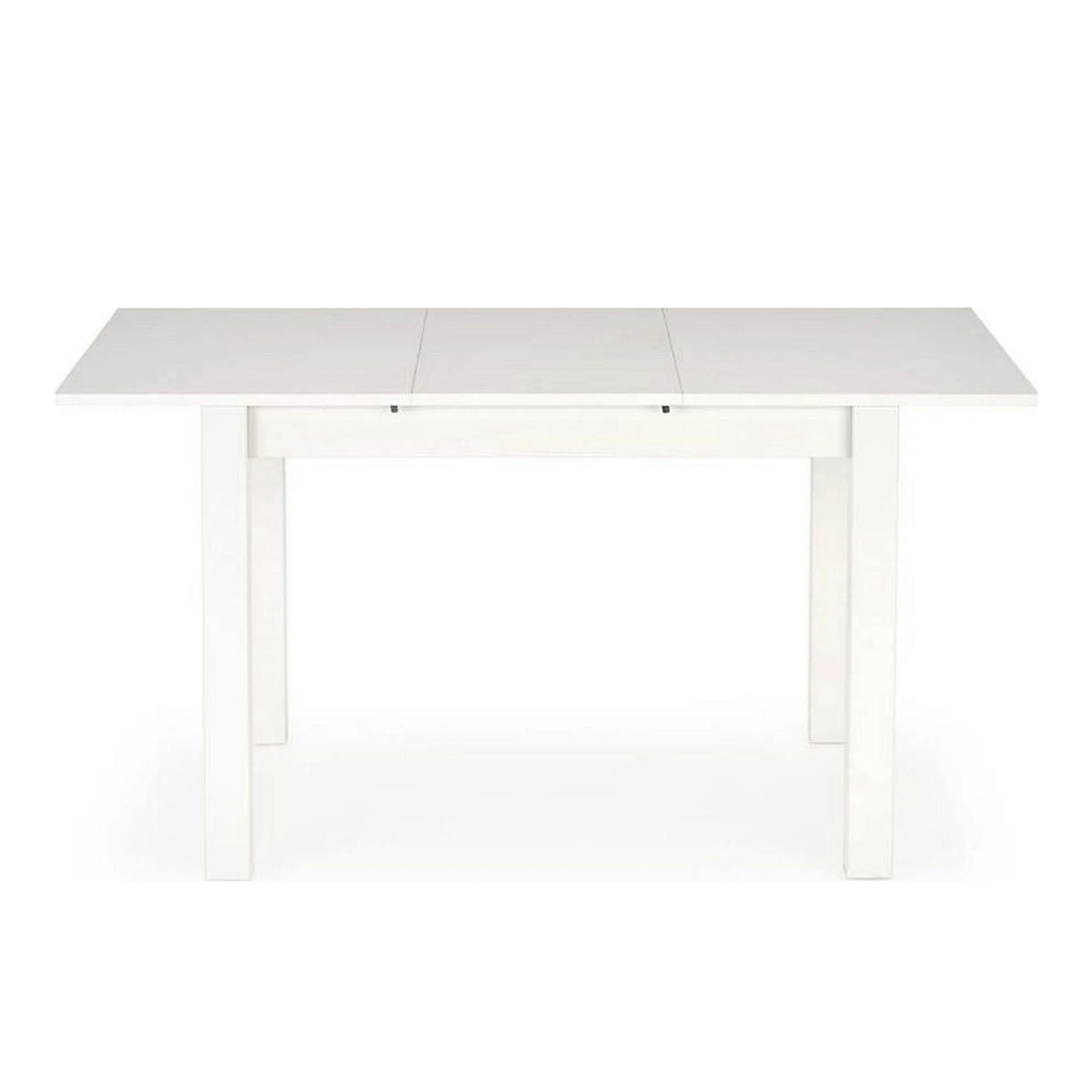 Masa extensibila GINO, alb, PAL furniruit, 100/138x60x75 cm