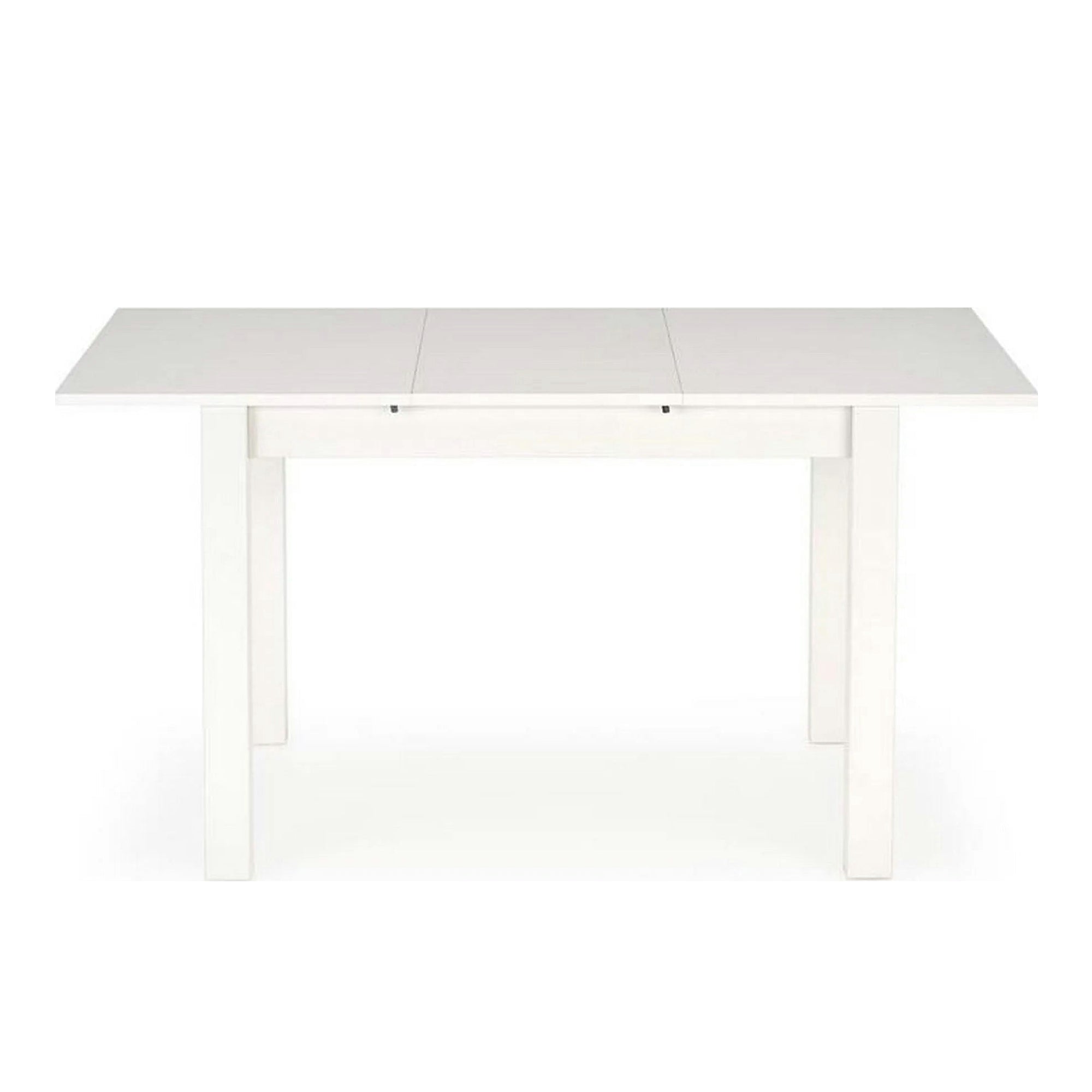 Masa extensibila GINO, alb, PAL furniruit, 100/138x60x75 cm