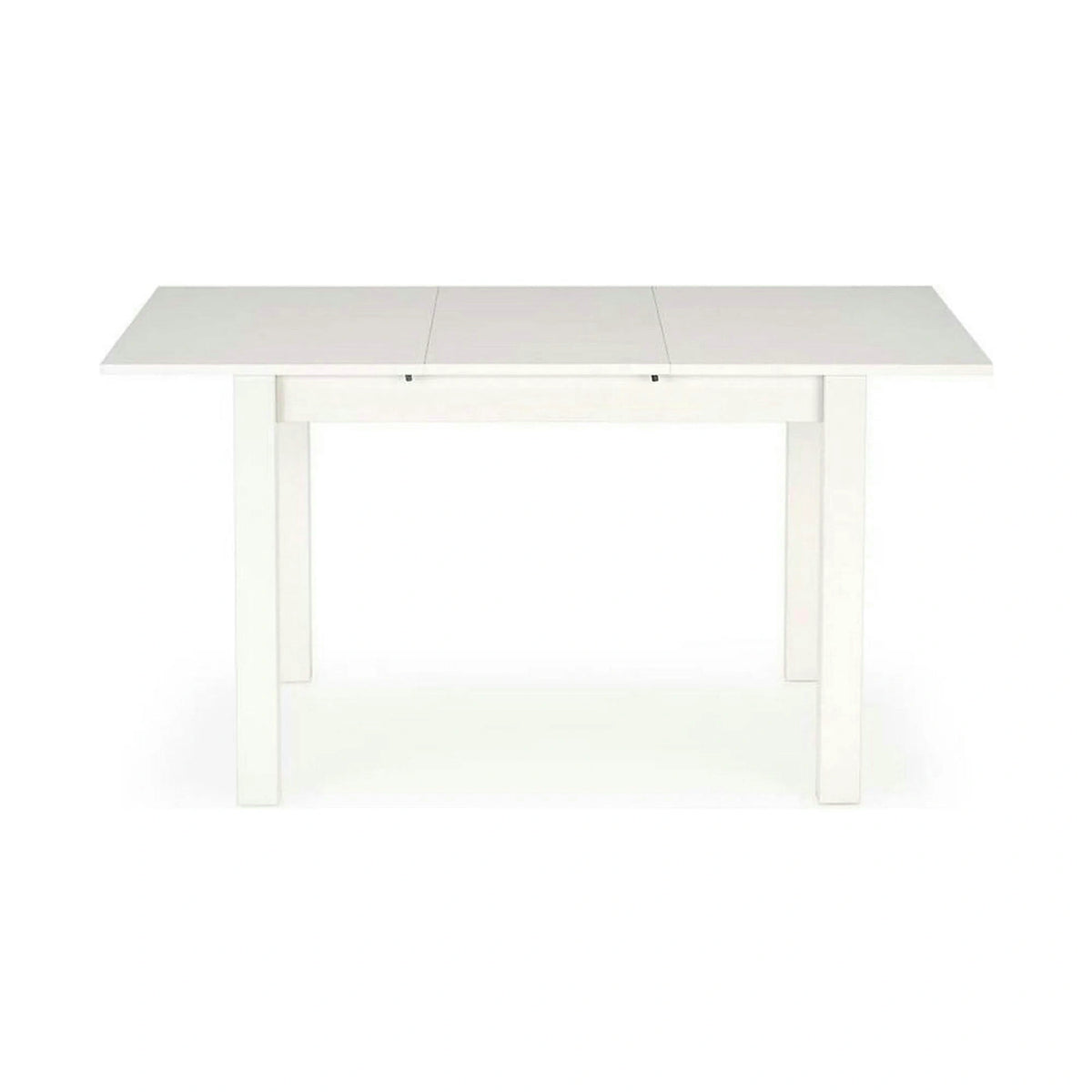Masa extensibila GINO, alb, PAL furniruit, 100/138x60x75 cm