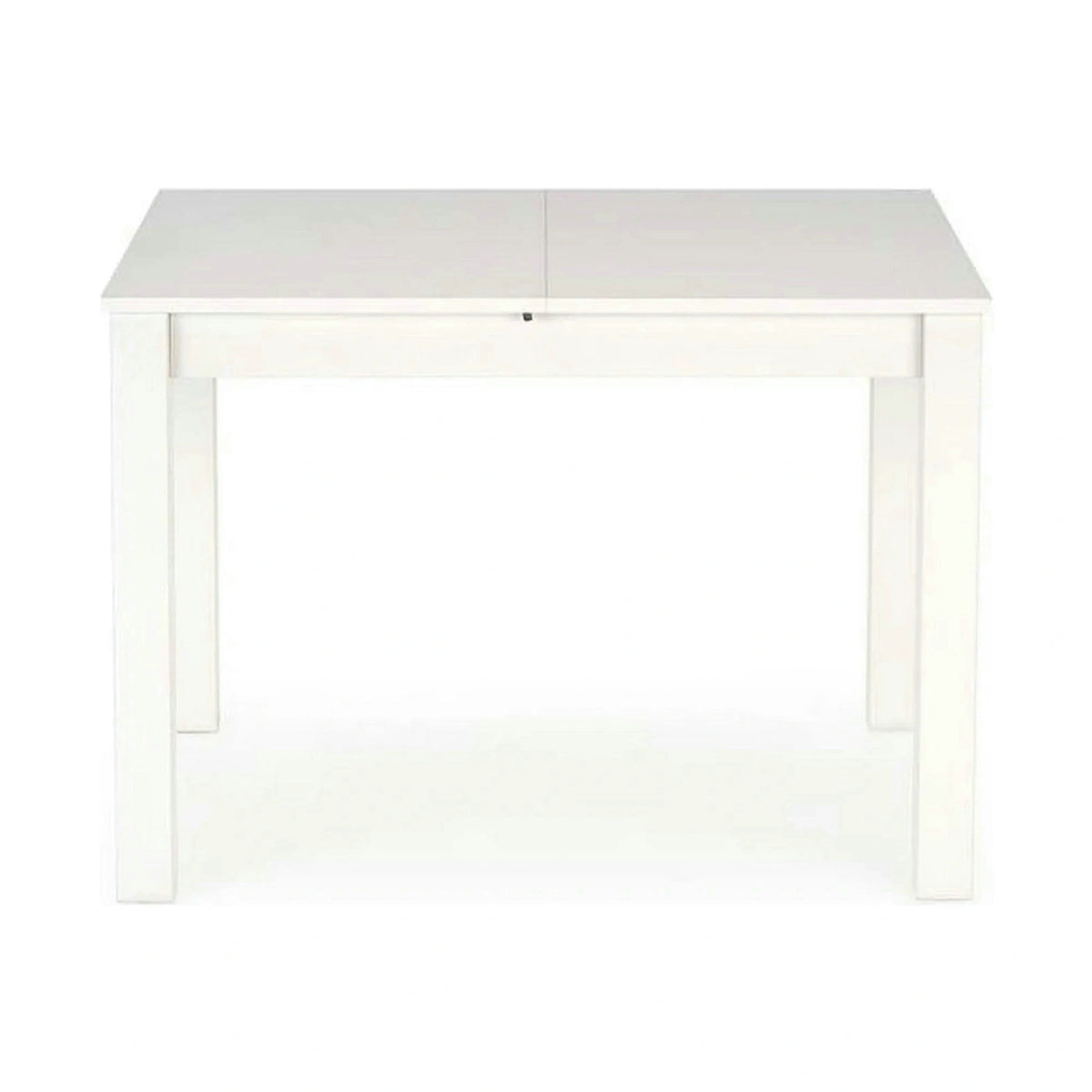 Masa extensibila GINO, alb, PAL furniruit, 100/138x60x75 cm