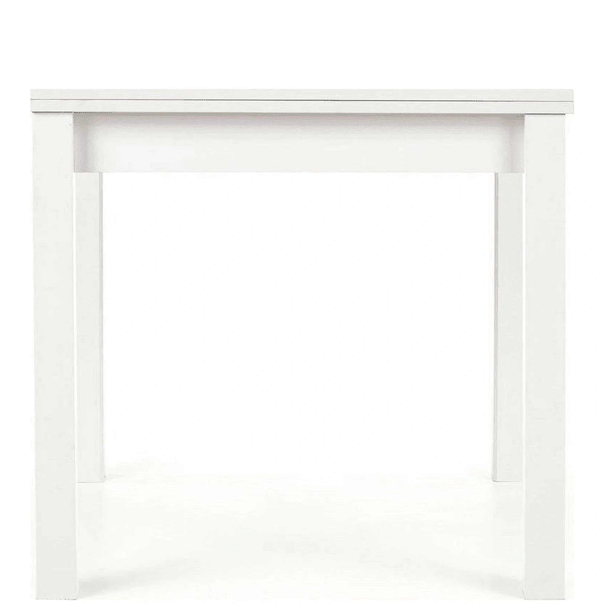 Masa extensibila GRACJAN, alb, PAL, 80/160x80x76 cm