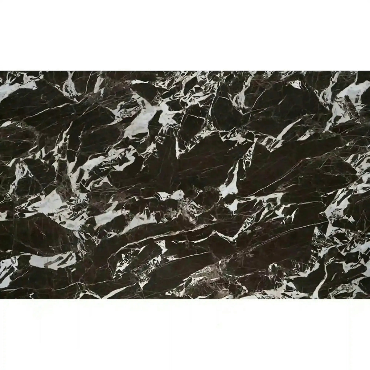 Masa extensibila HILARIO, negru, piatra sinterizata/metal, 180/260x90x75 cm