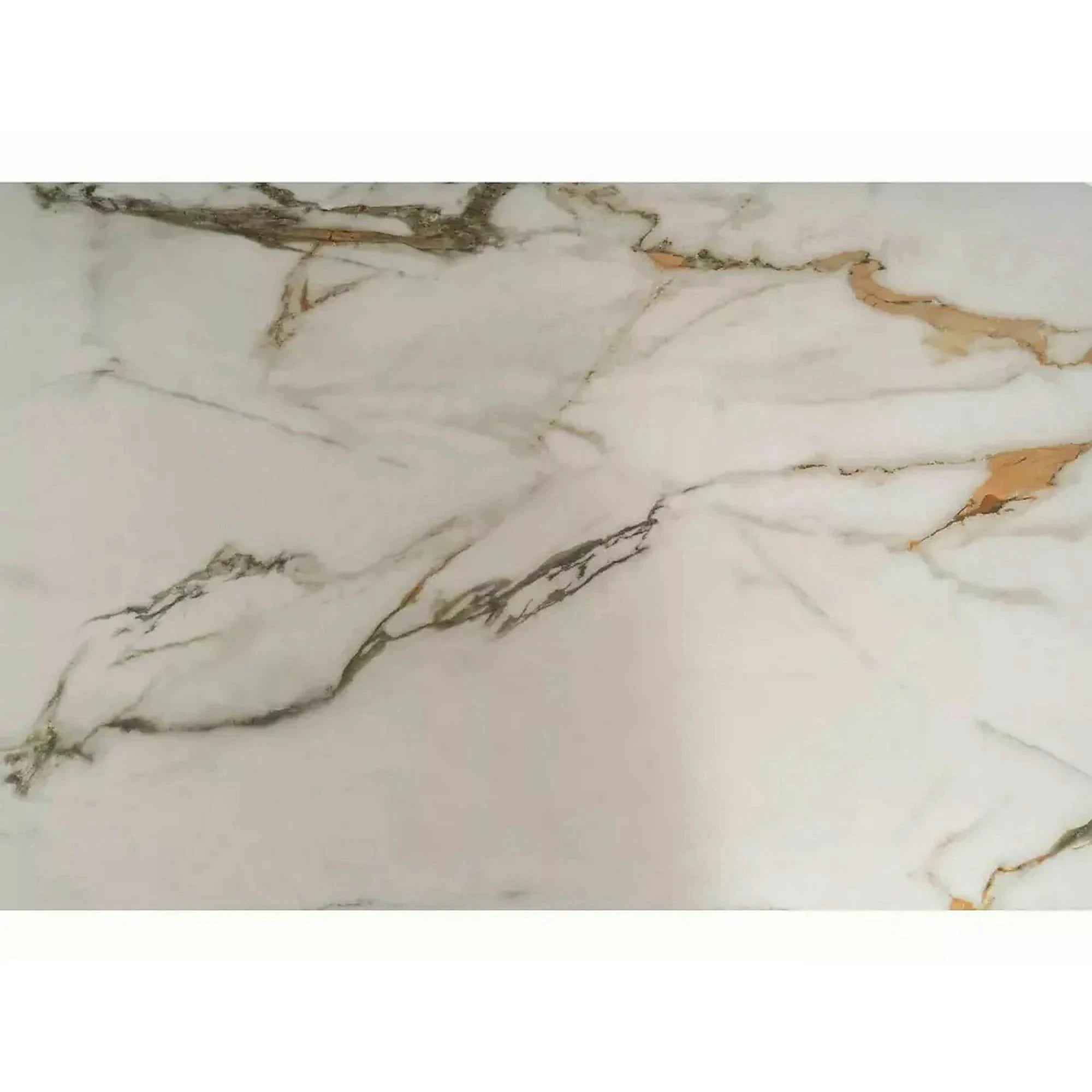 Masa extensibila INFINITY CERAMIC, alb/maro, sticla securizata/ceramica, 160/240x95x76 cm