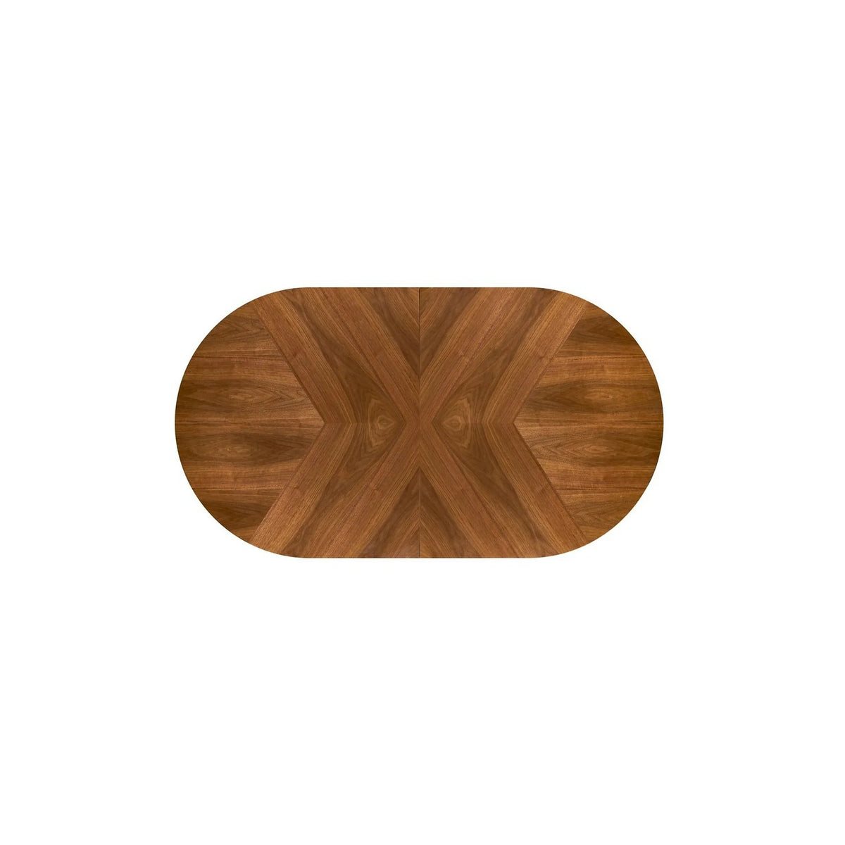 Masa extensibila JASON, nuc/negru, 180/300x100x74 cm