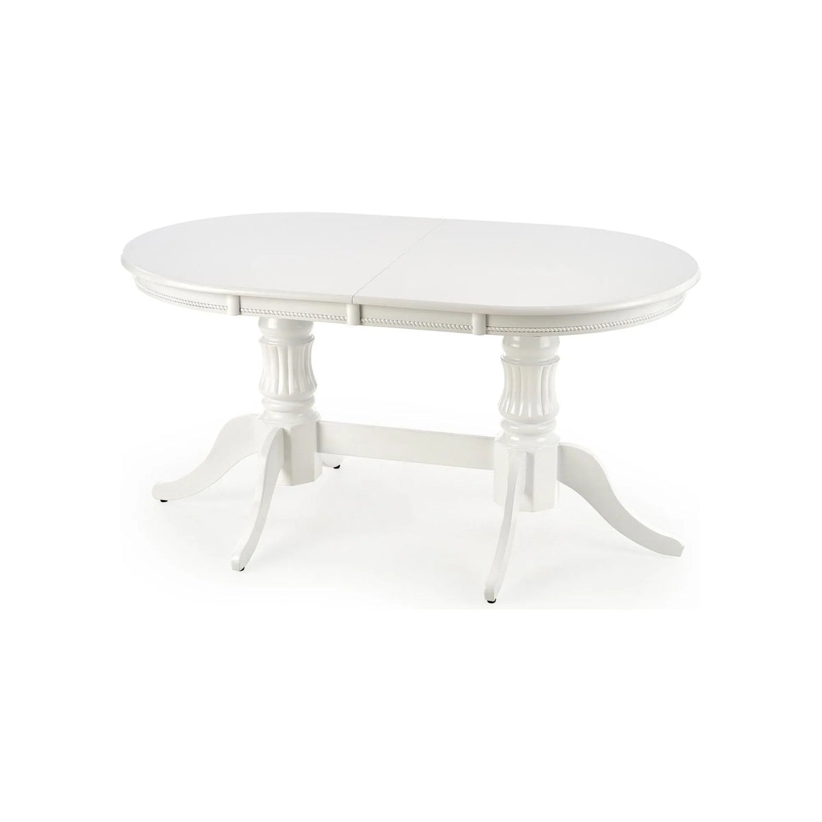 Masa alba vintage JOSEPH, 150/190x90x77 cm