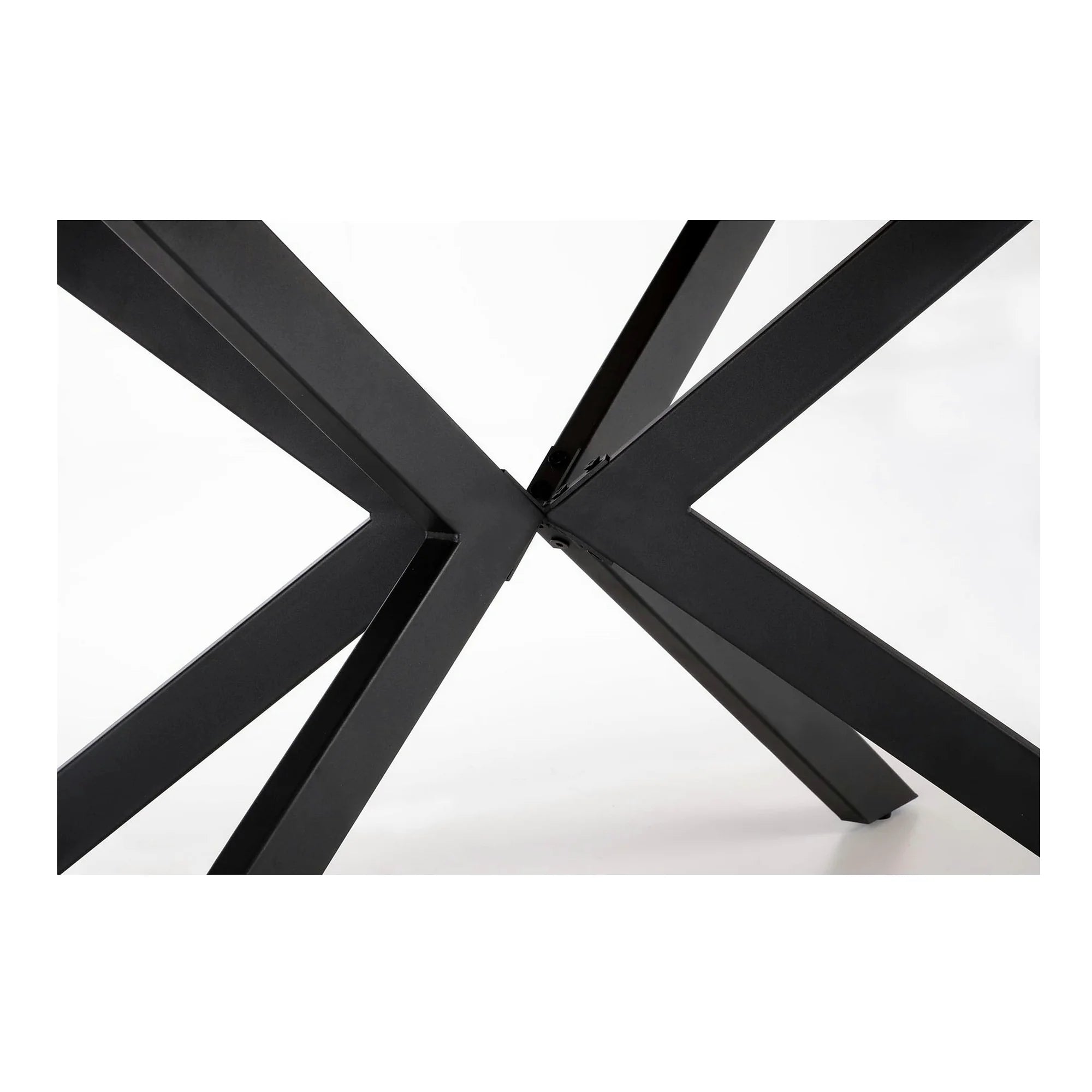 Masa extensibila LEGARTO, stejar/negru, 160/200x90x76 cm