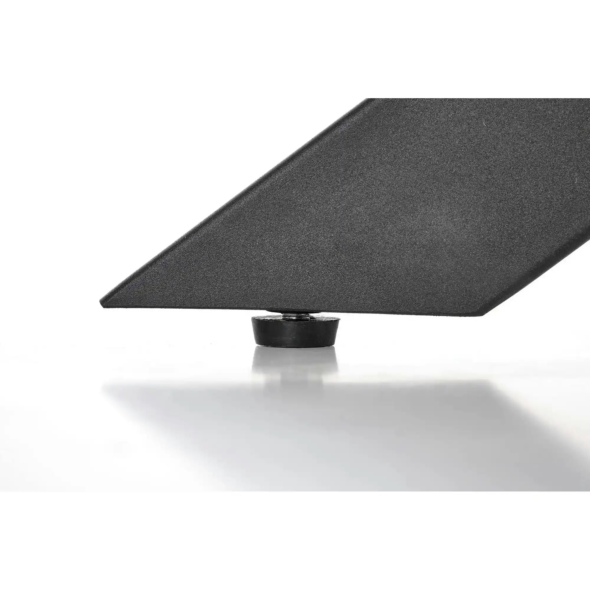 Masa extensibila LEGARTO, stejar/negru, 160/200x90x76 cm