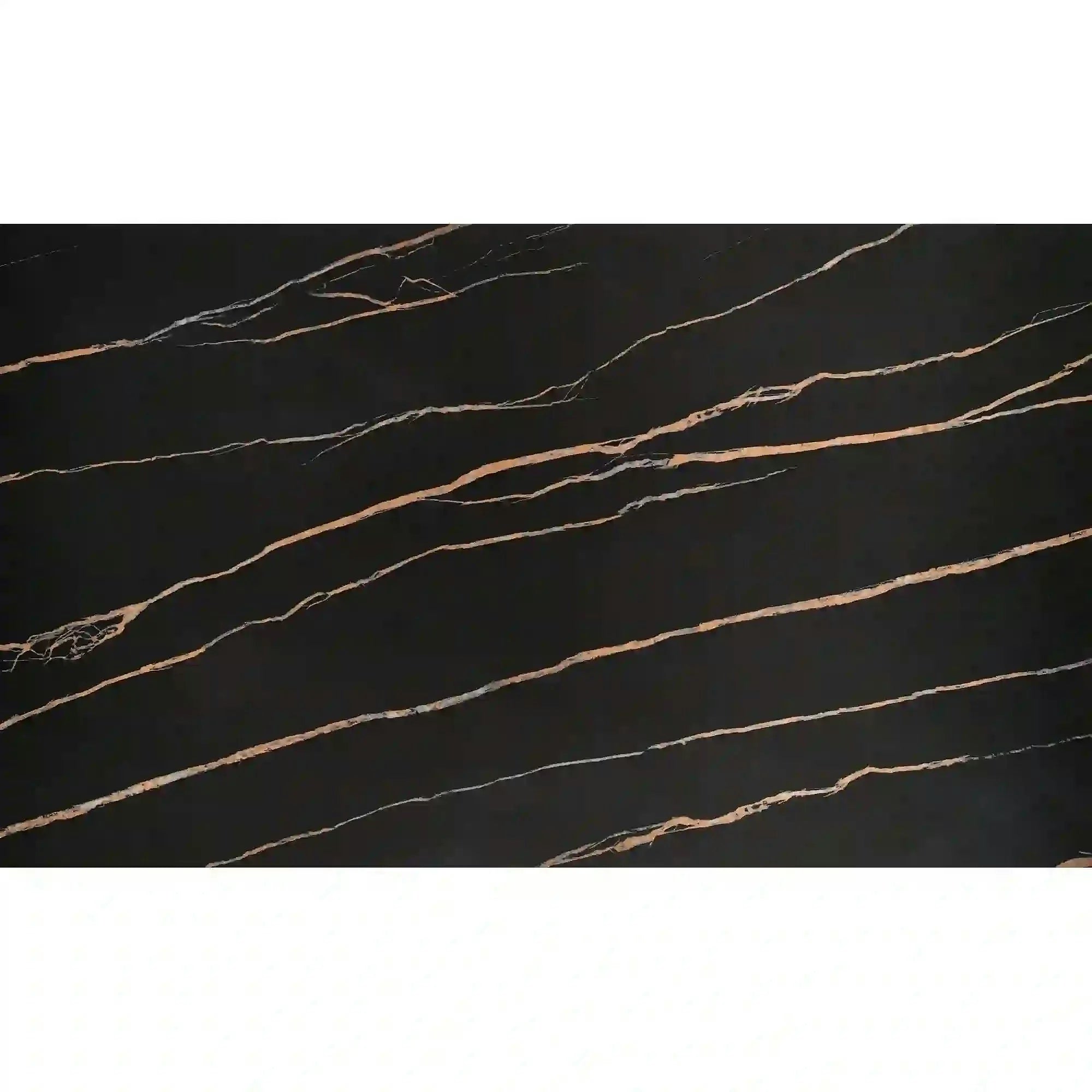 Masa extensibila LOZANO, maro/nuc, metal/piatra sinterizata, 140-200x82x76 cm