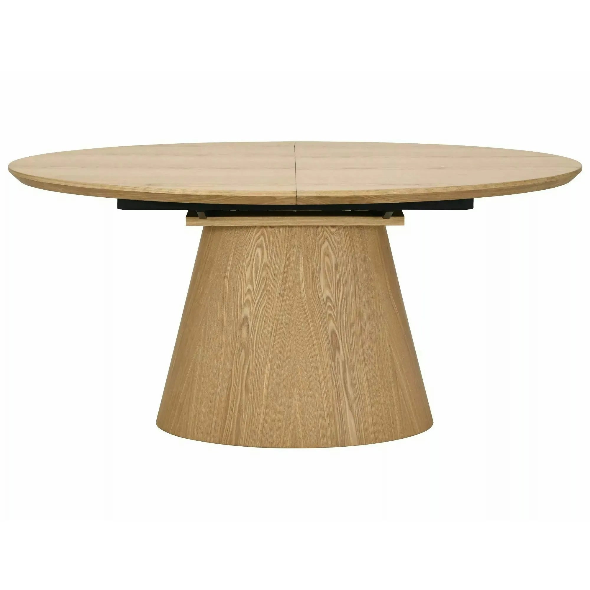 Masă extensibilă MAROCCO, stejar, furnir/MDF, 160–200x100x75 cm