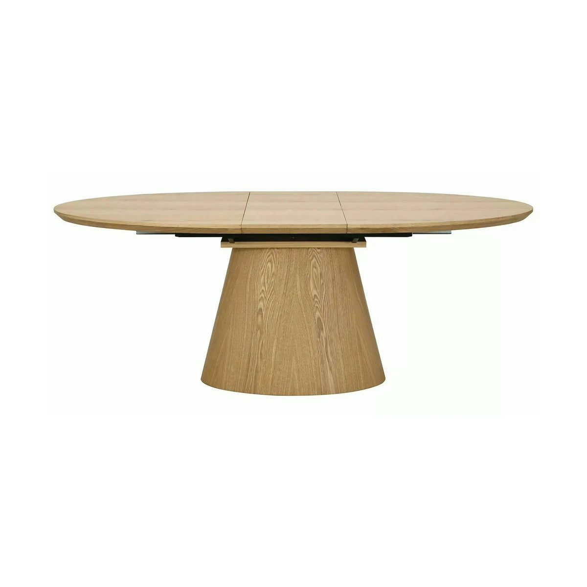Masă extensibilă MAROCCO, stejar, furnir/MDF, 160–200x100x75 cm