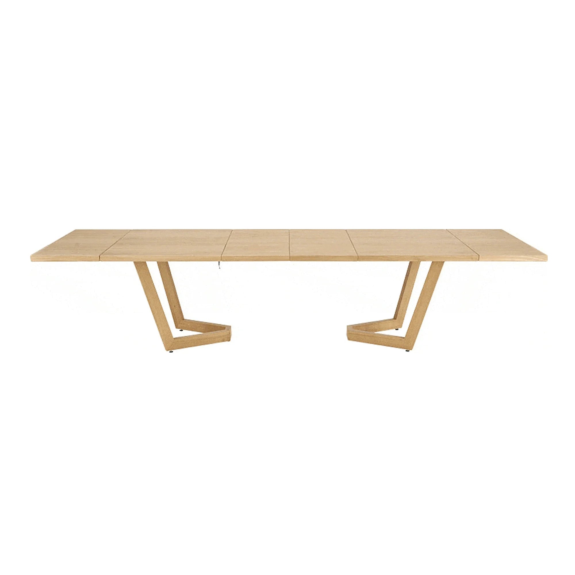 Masa extensibila MASSIVE 3, stejar natural, PAL furniruit/lemn, 160/250x90x77 cm