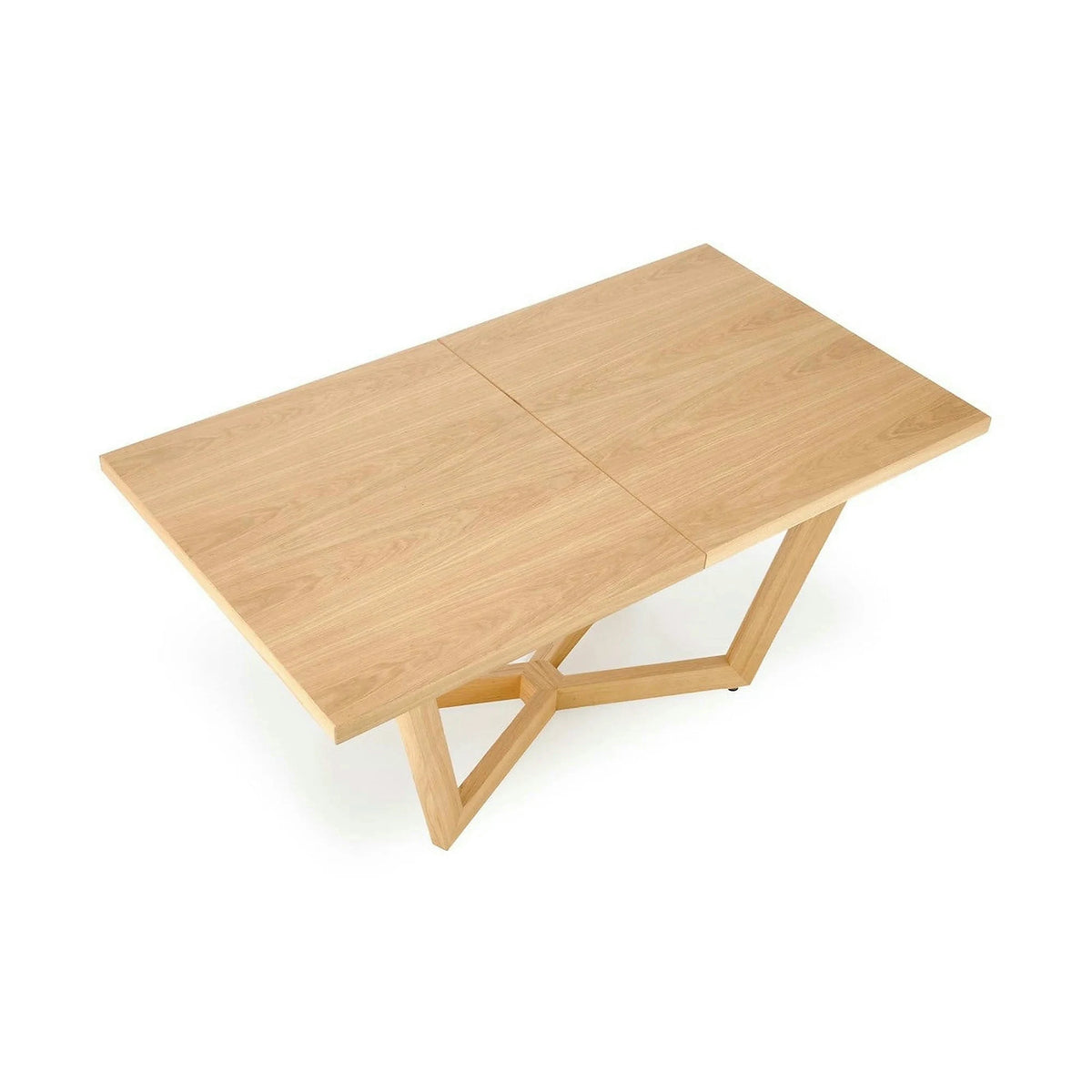 Masa extensibila MASSIVE 3, stejar natural, PAL furniruit/lemn, 160/250x90x77 cm