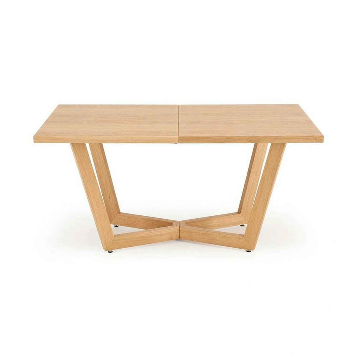 Masa extensibila MASSIVE 3, stejar natural, PAL furniruit/lemn, 160/250x90x77 cm