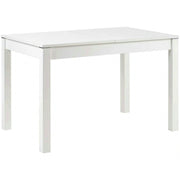 Masa extensibila MAURYCY, alb, PAL, 118/158x75x76 cm