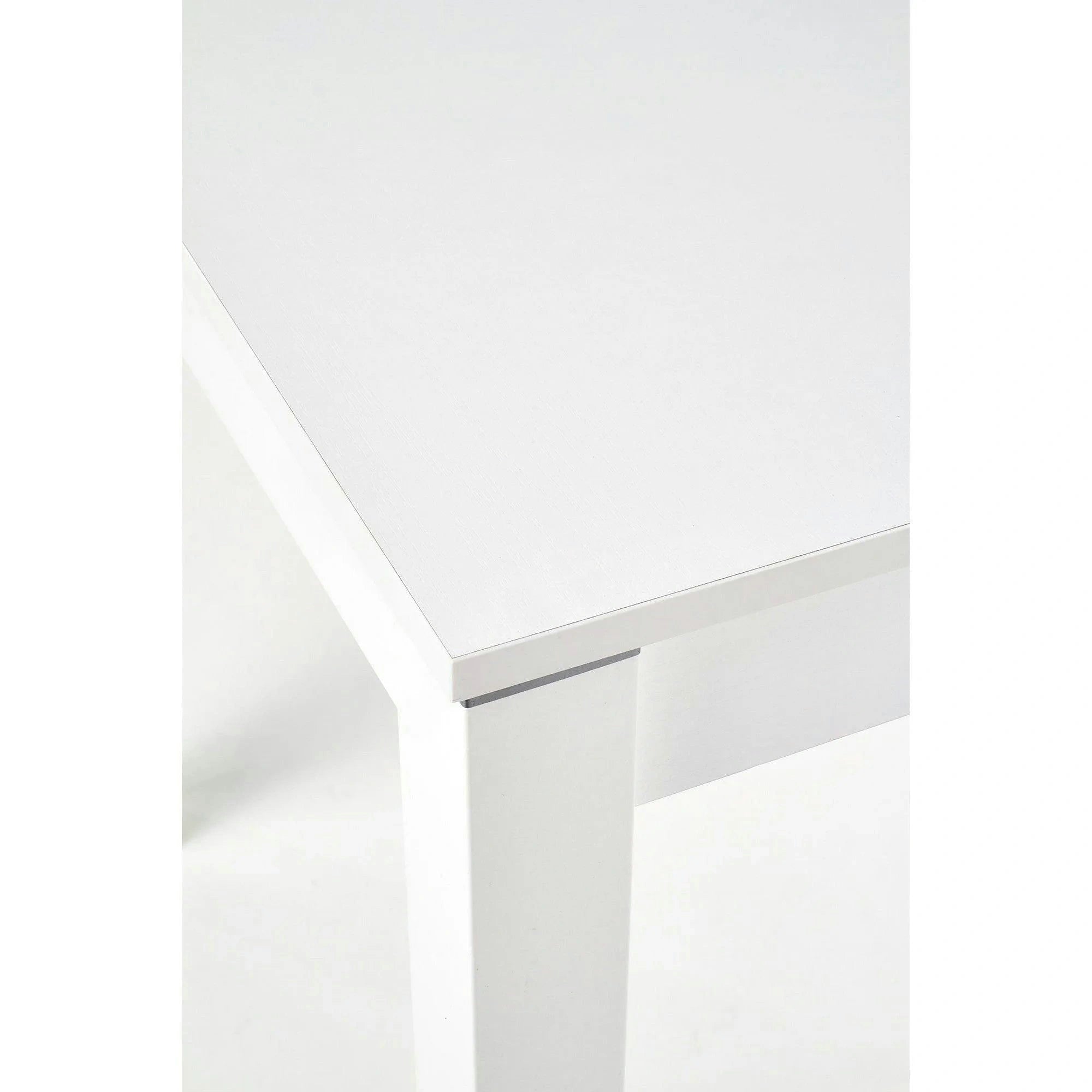 Masa extensibila MAURYCY, alb, PAL, 118/158x75x76 cm