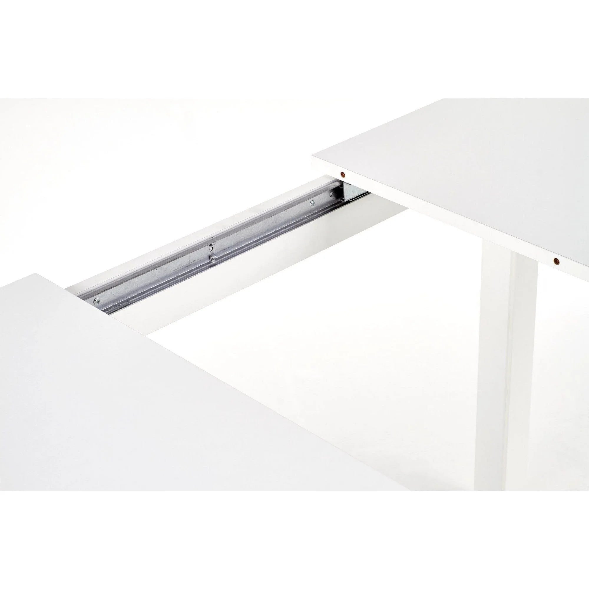 Masa extensibila MAURYCY, alb, PAL, 118/158x75x76 cm