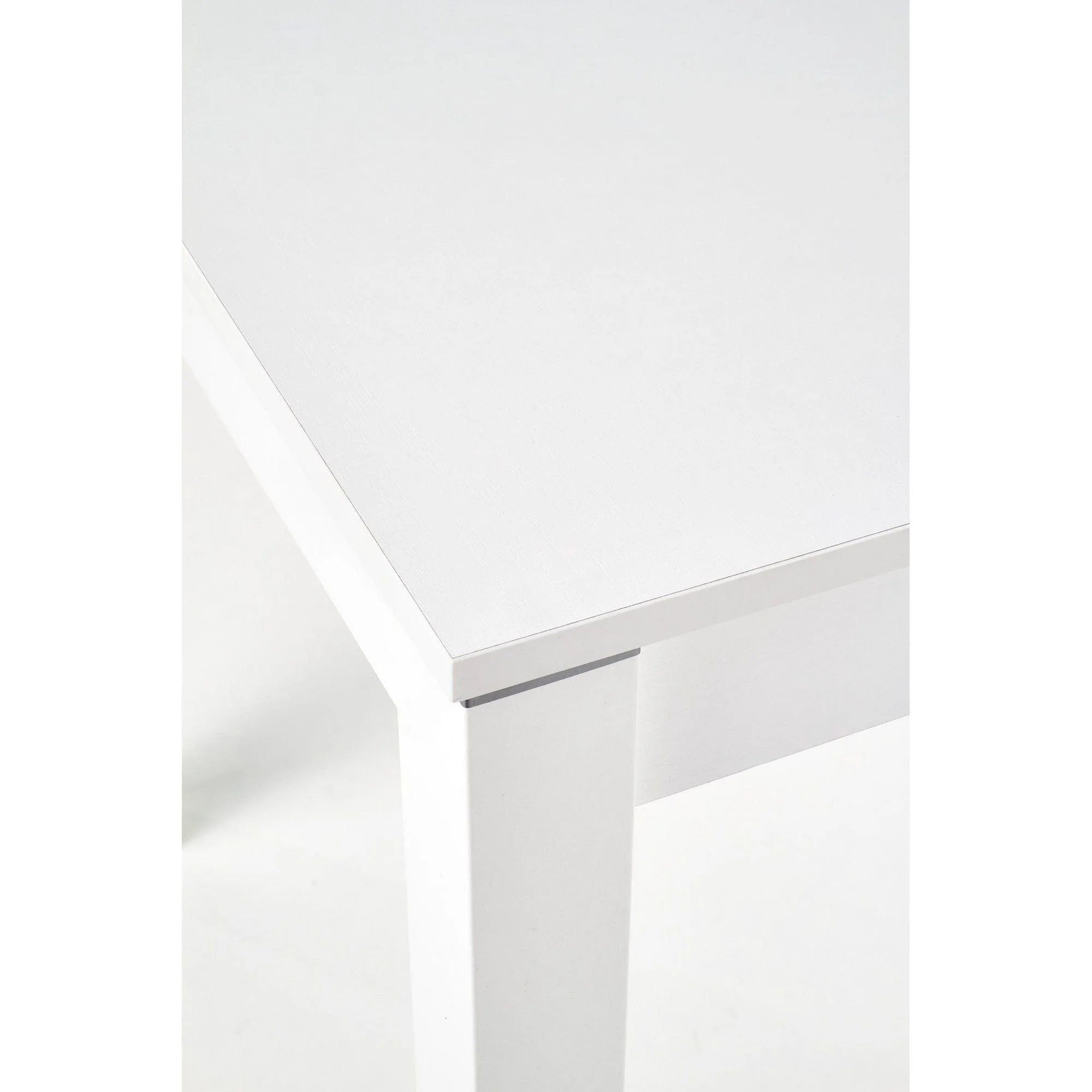 Masa extensibila MAURYCY, alb, PAL, 118/158x75x76 cm