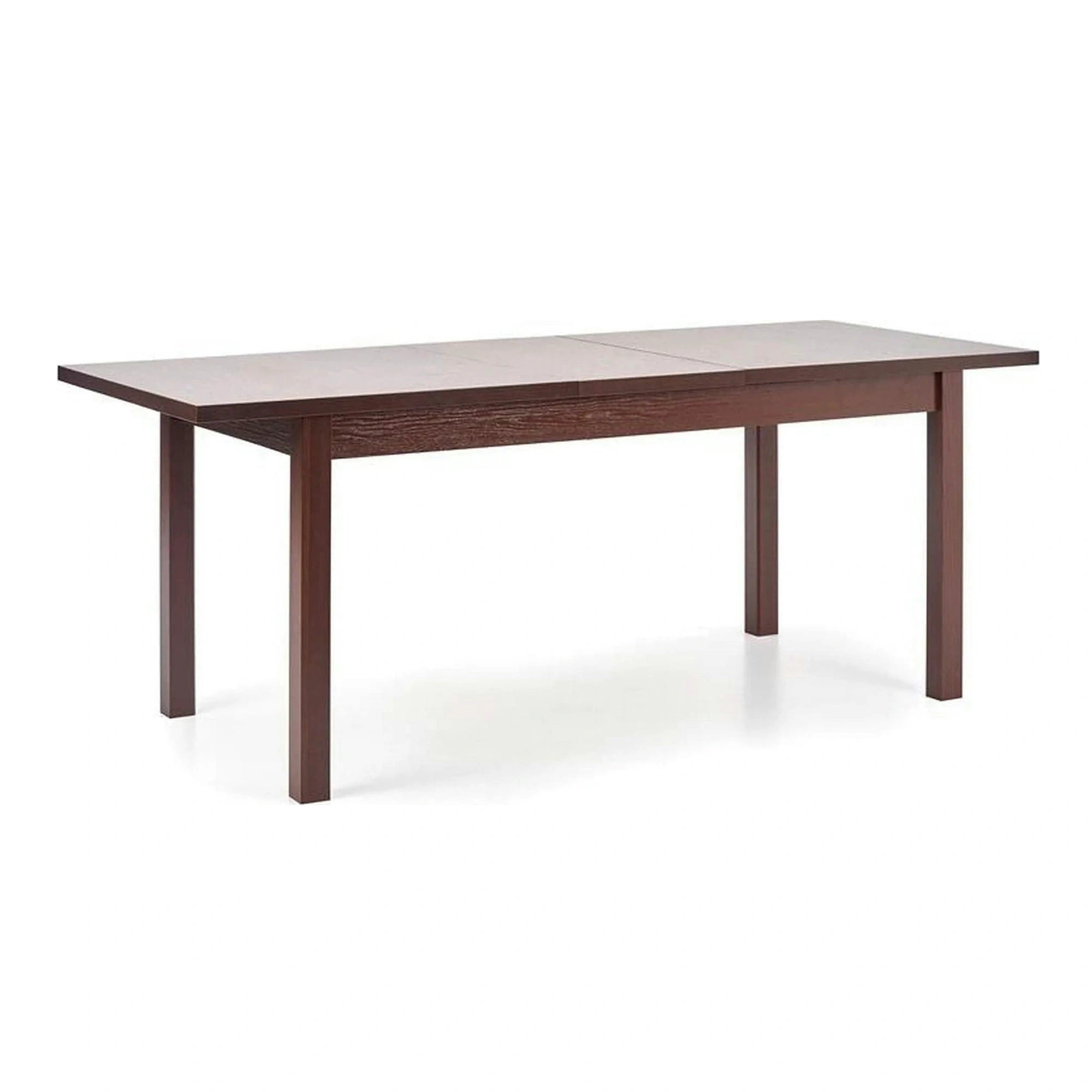 Masa extensibila MAURYCY, nuc inchis, PAL, 118/158x75x75 cm