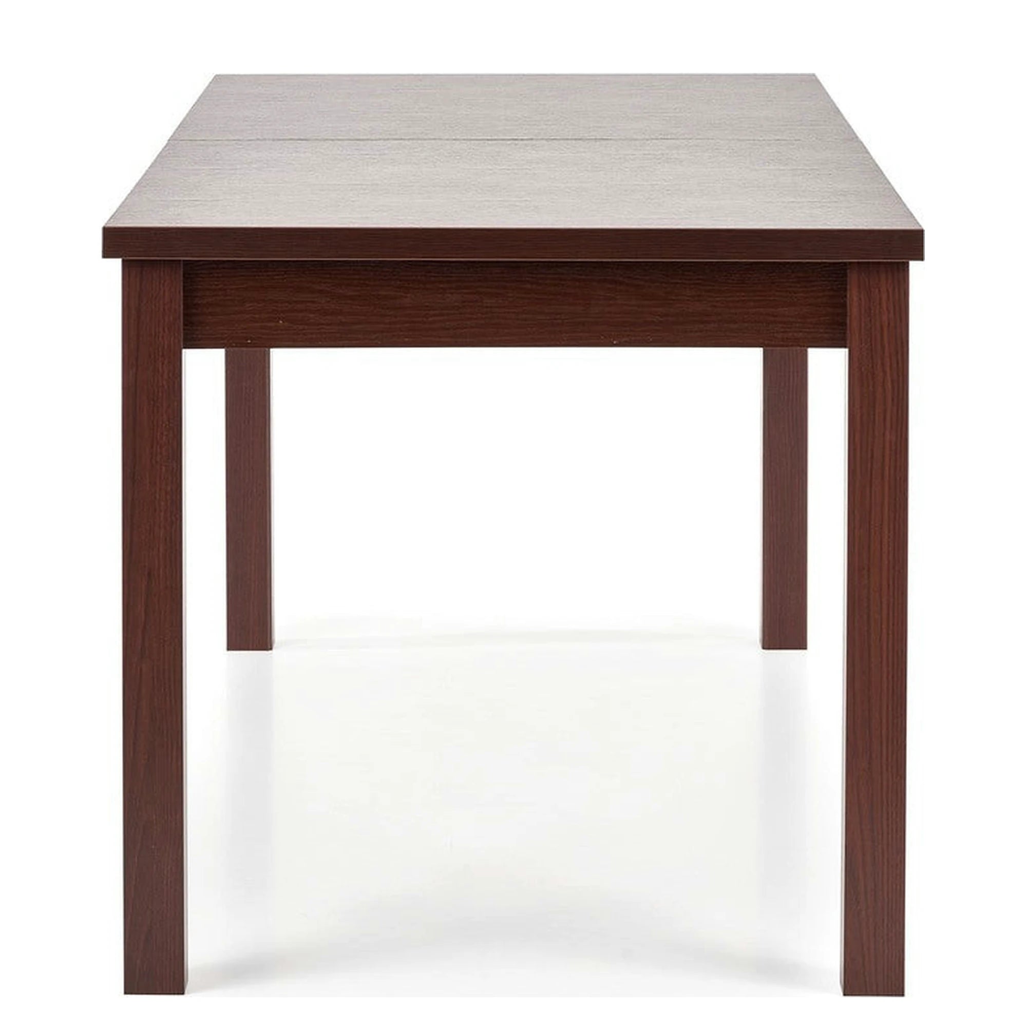 Masa extensibila MAURYCY, nuc inchis, PAL, 118/158x75x75 cm