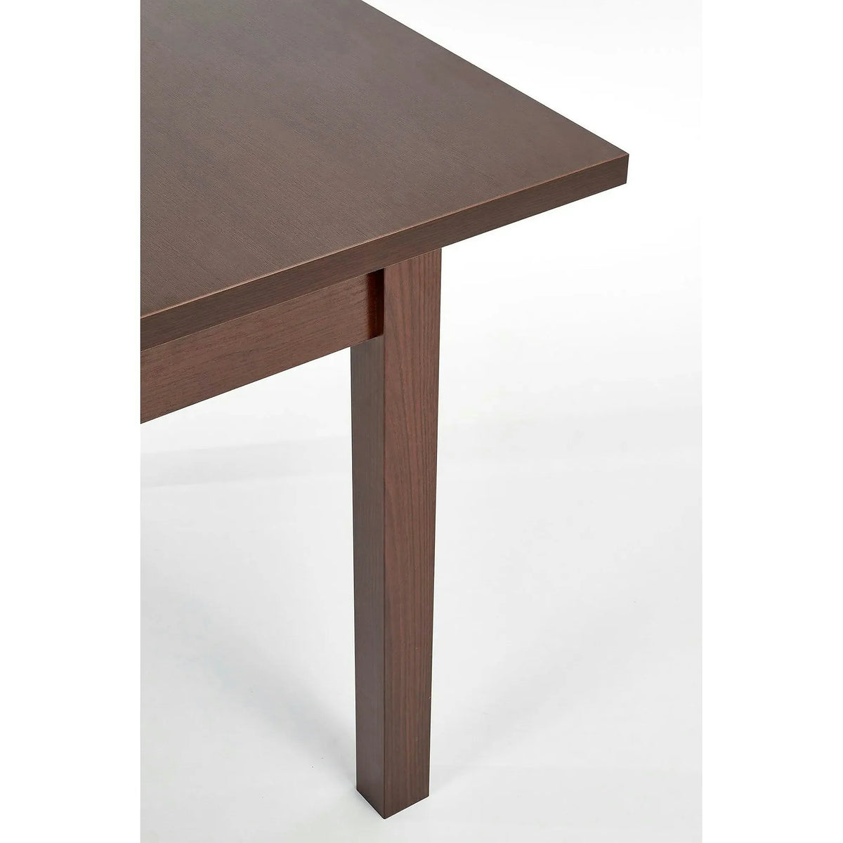 Masa extensibila MAURYCY, nuc inchis, PAL, 118/158x75x75 cm