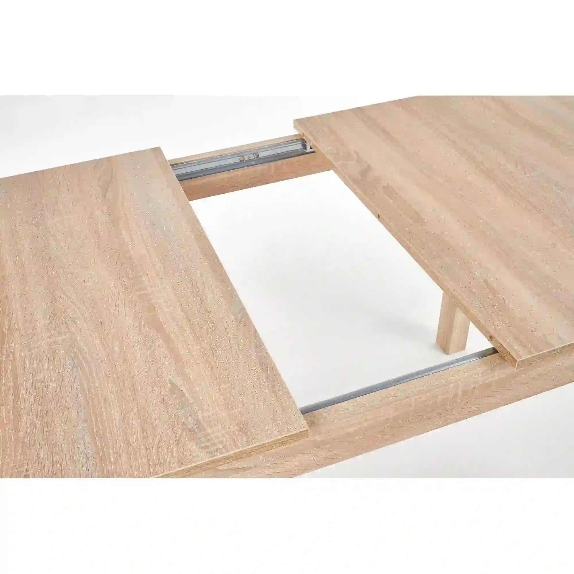 Masa extensibila MAURYCY, stejar, PAL, 118/158x75x76 cm