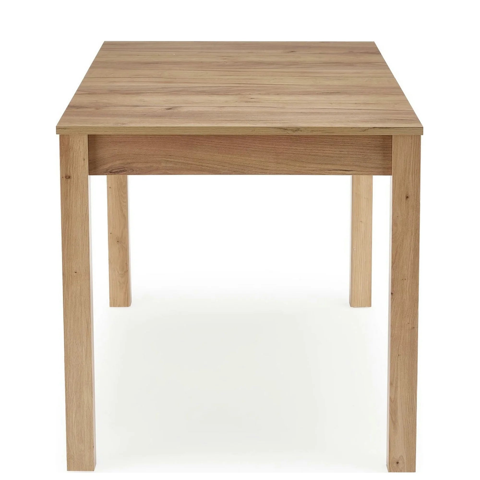 Masa extensibila MAURYCY, stejar, PAL laminat, 118/158x75x75 cm