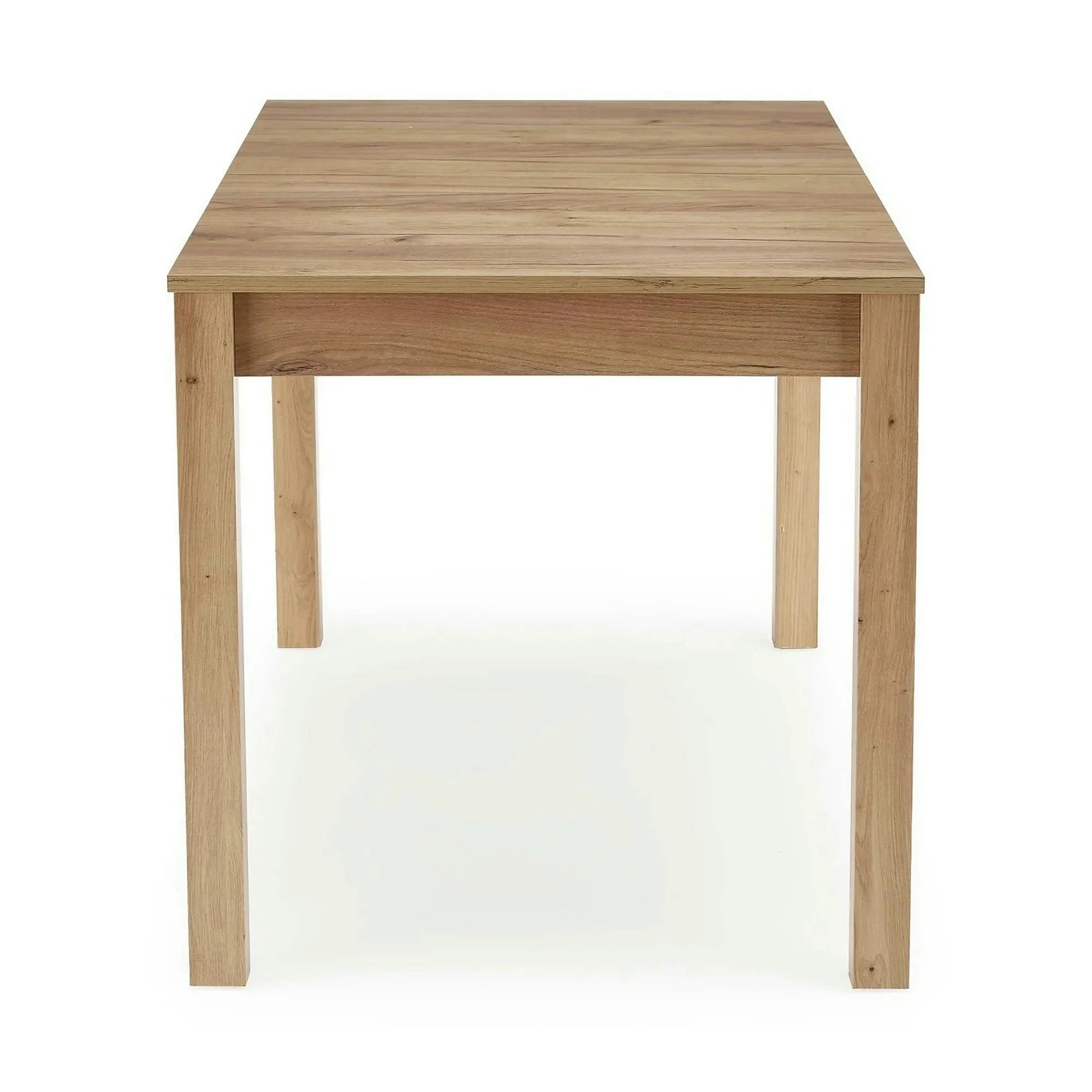Masa extensibila MAURYCY, stejar, PAL laminat, 118/158x75x75 cm