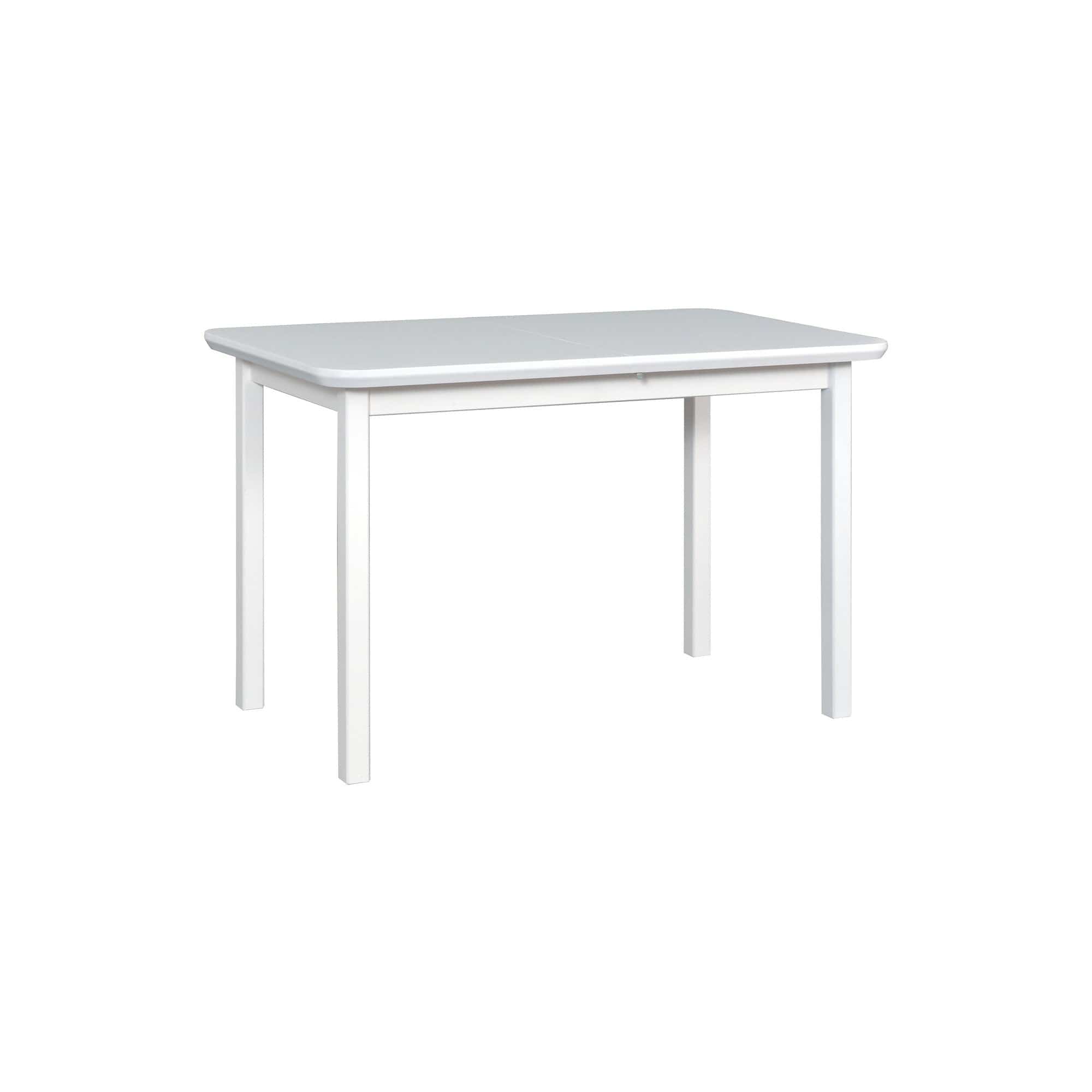 Masa extensibila MAX 4, alb, PAL/lemn de fag, 120/150x70x76 cm