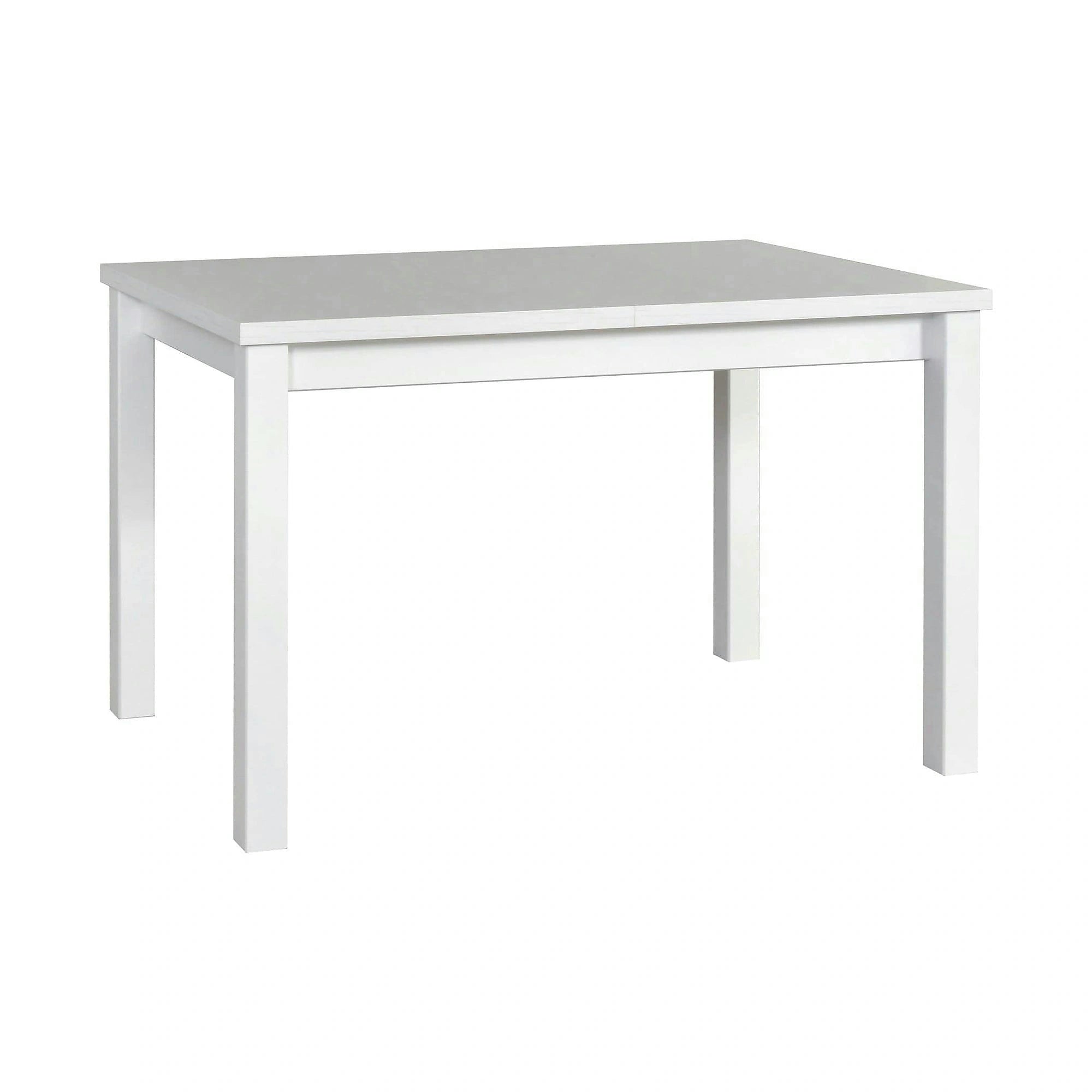 Masa extensibila MAX 5, alb, PAL/lemn de fag, 120/150x80x78 cm