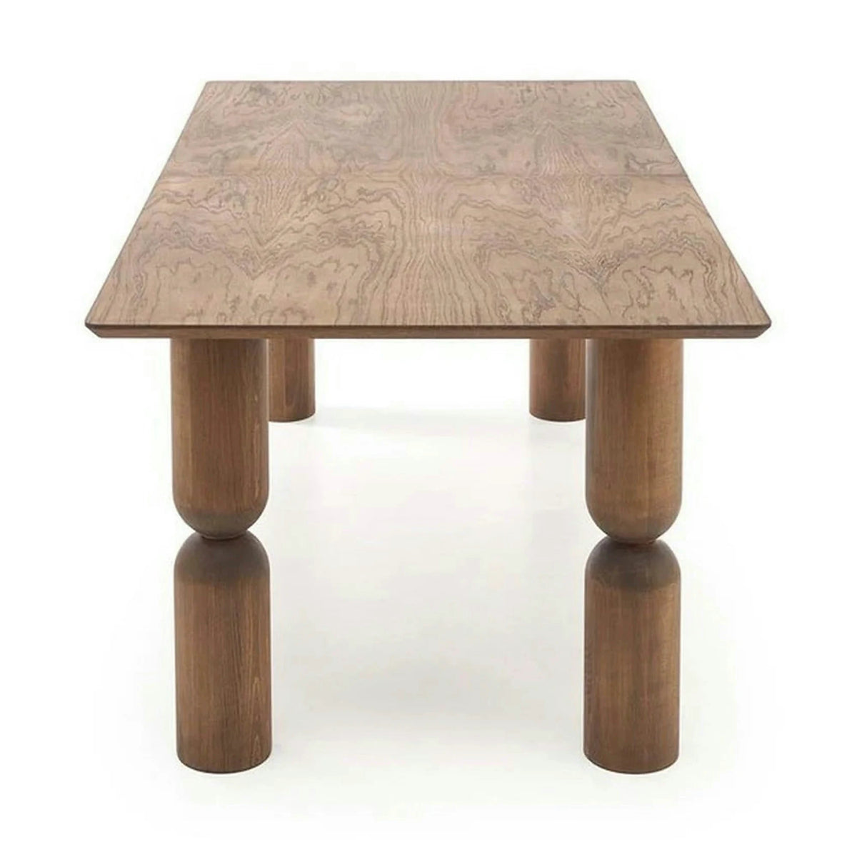 Masa extensibila MELTON, nuc, 200/300x101x76 cm